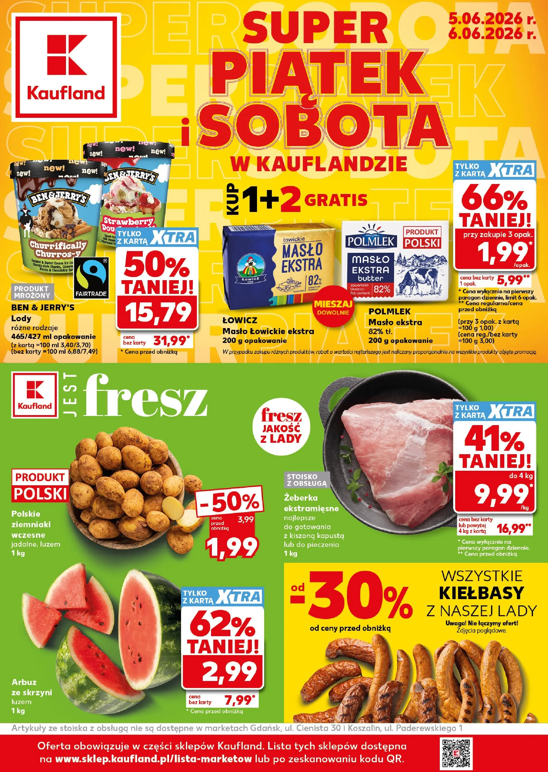 kaufland - Aktualna gazetka Kaufland - Super Piątek i Sobota ważna od 05.06.2026 do 06.06.2026