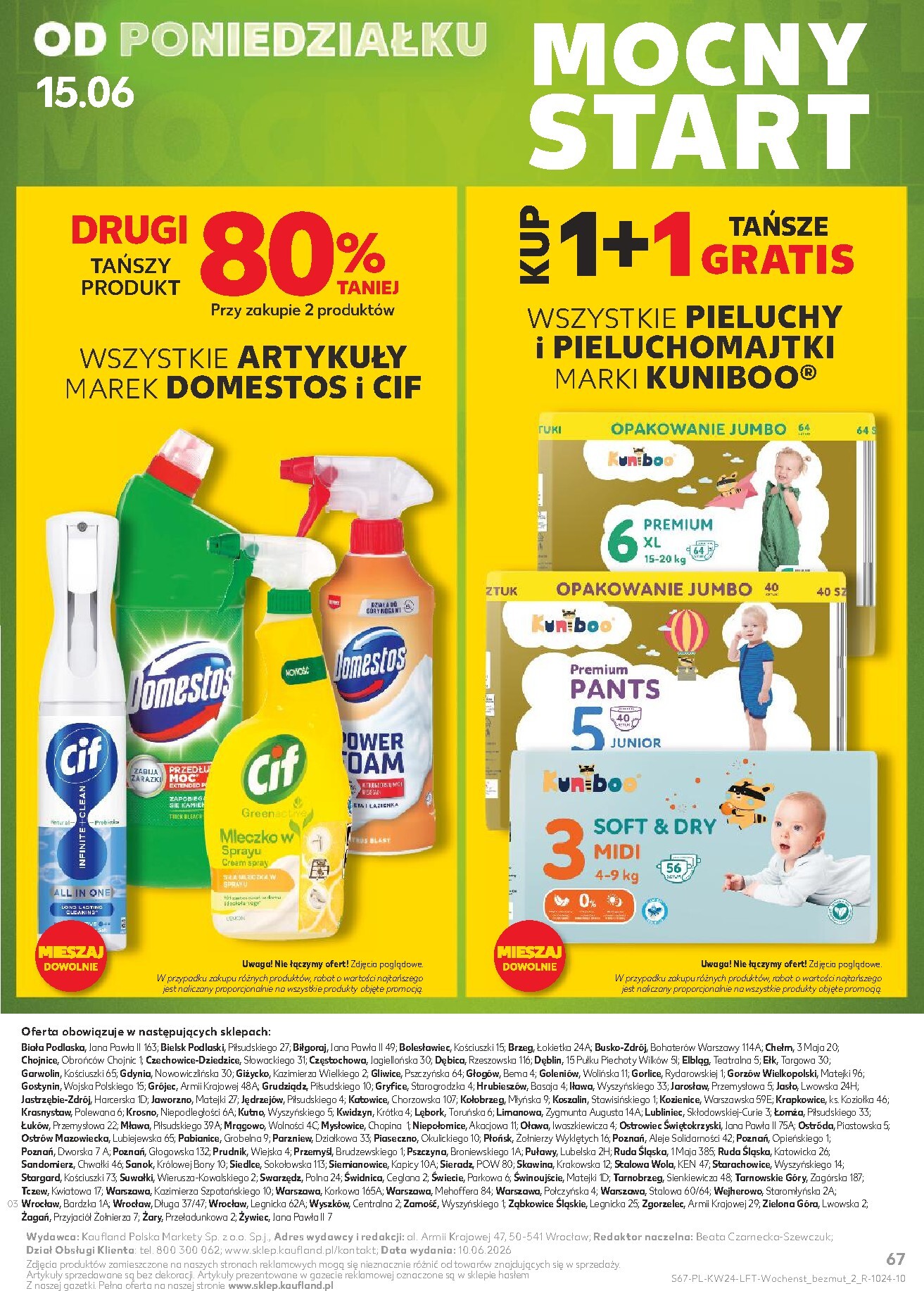 kaufland - Nowa gazetka Kaufland ważna od 11.06.2026 do 17.06.2026 - page: 67