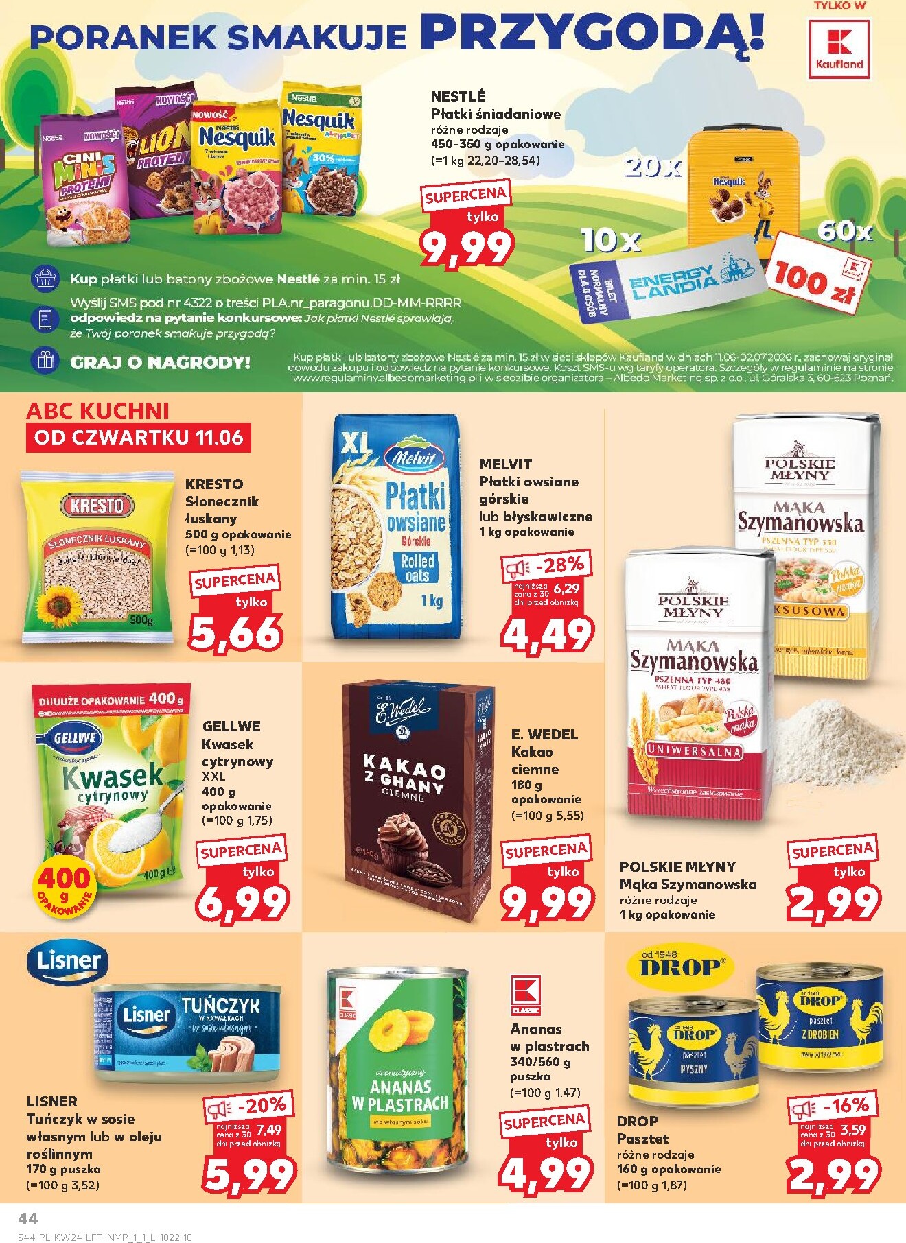 kaufland - Nowa gazetka Kaufland ważna od 11.06.2026 do 17.06.2026 - page: 44