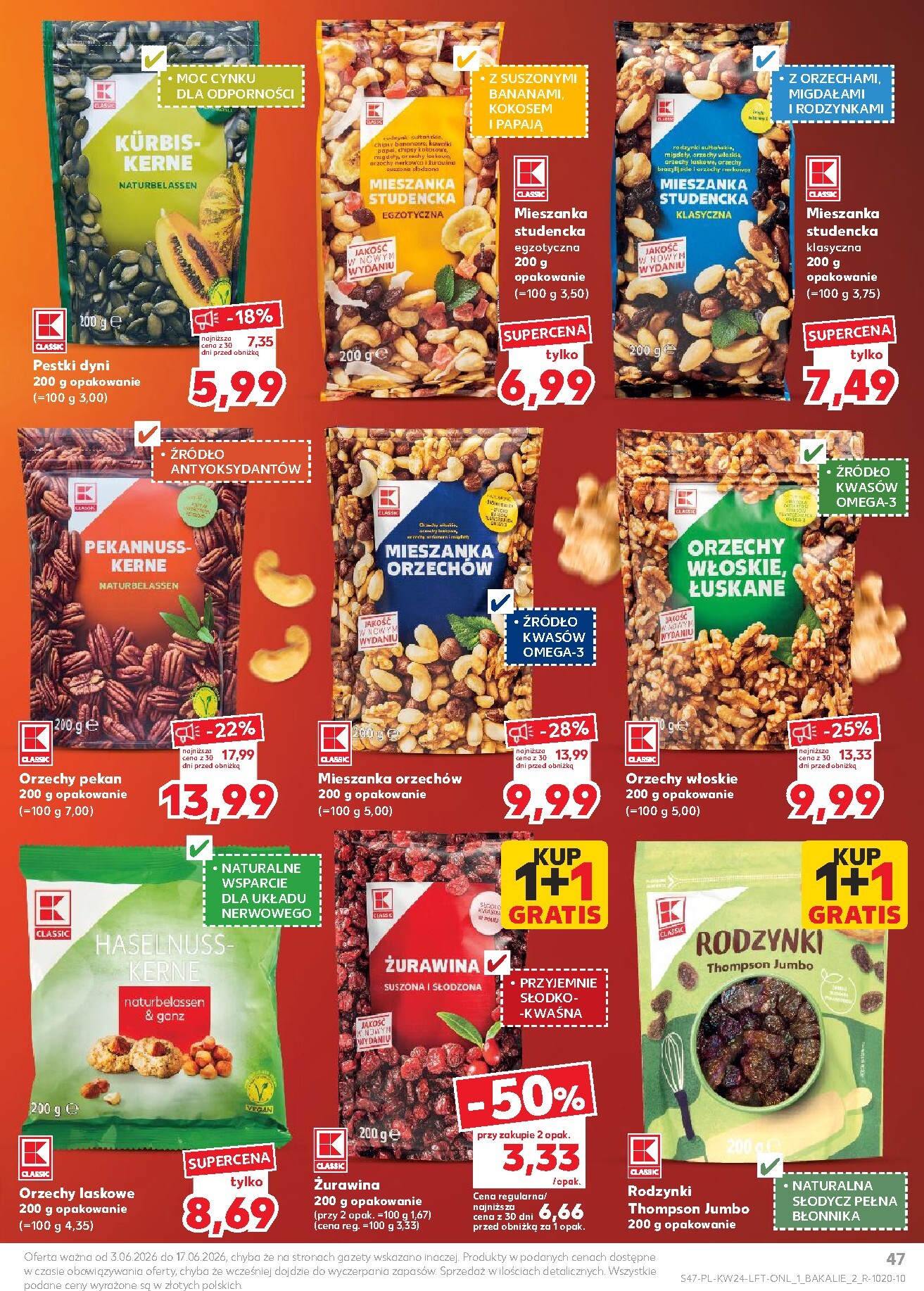 kaufland - Nowa gazetka Kaufland ważna od 11.06.2026 do 17.06.2026 - page: 47