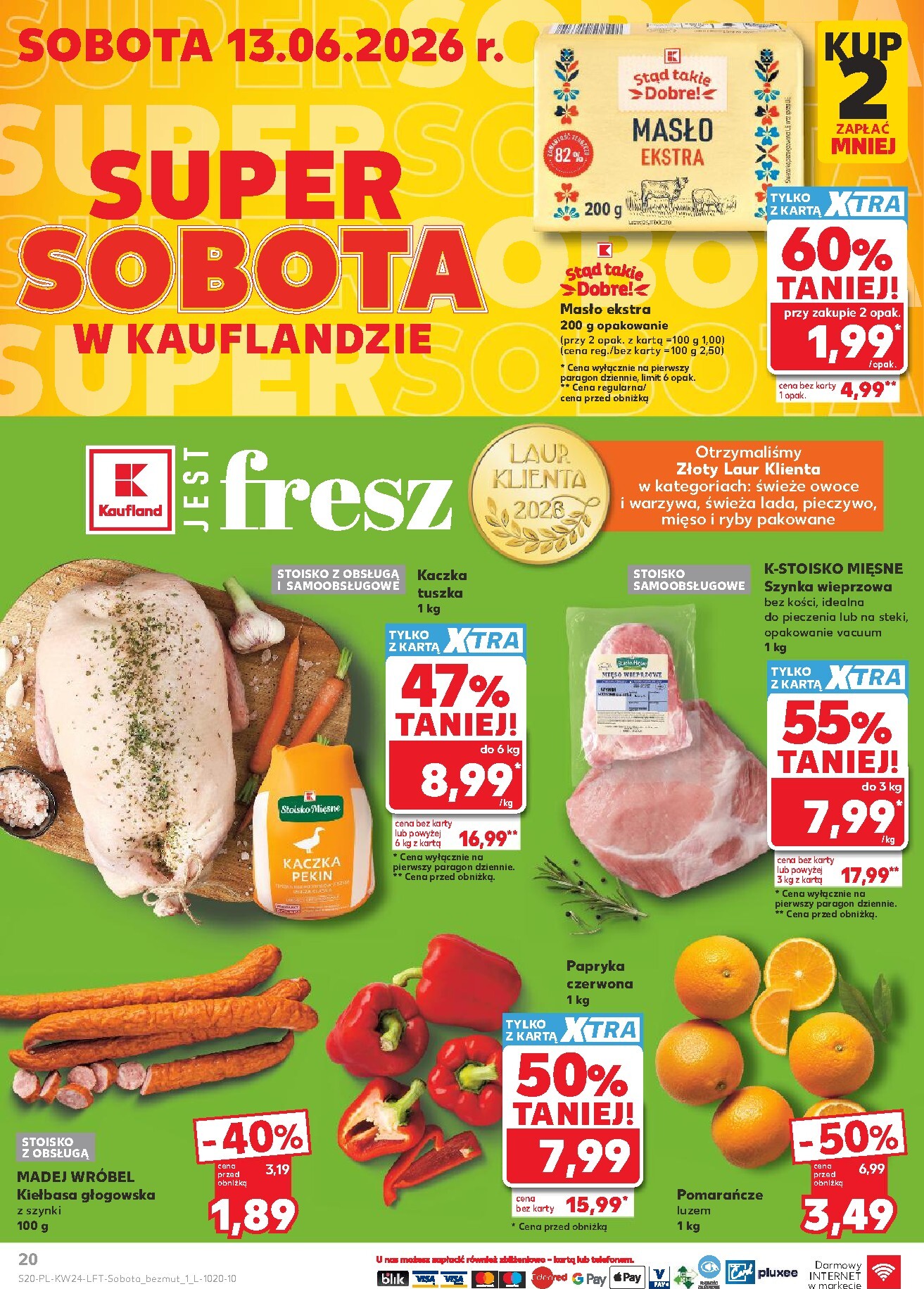 kaufland - Nowa gazetka Kaufland ważna od 11.06.2026 do 17.06.2026 - page: 20
