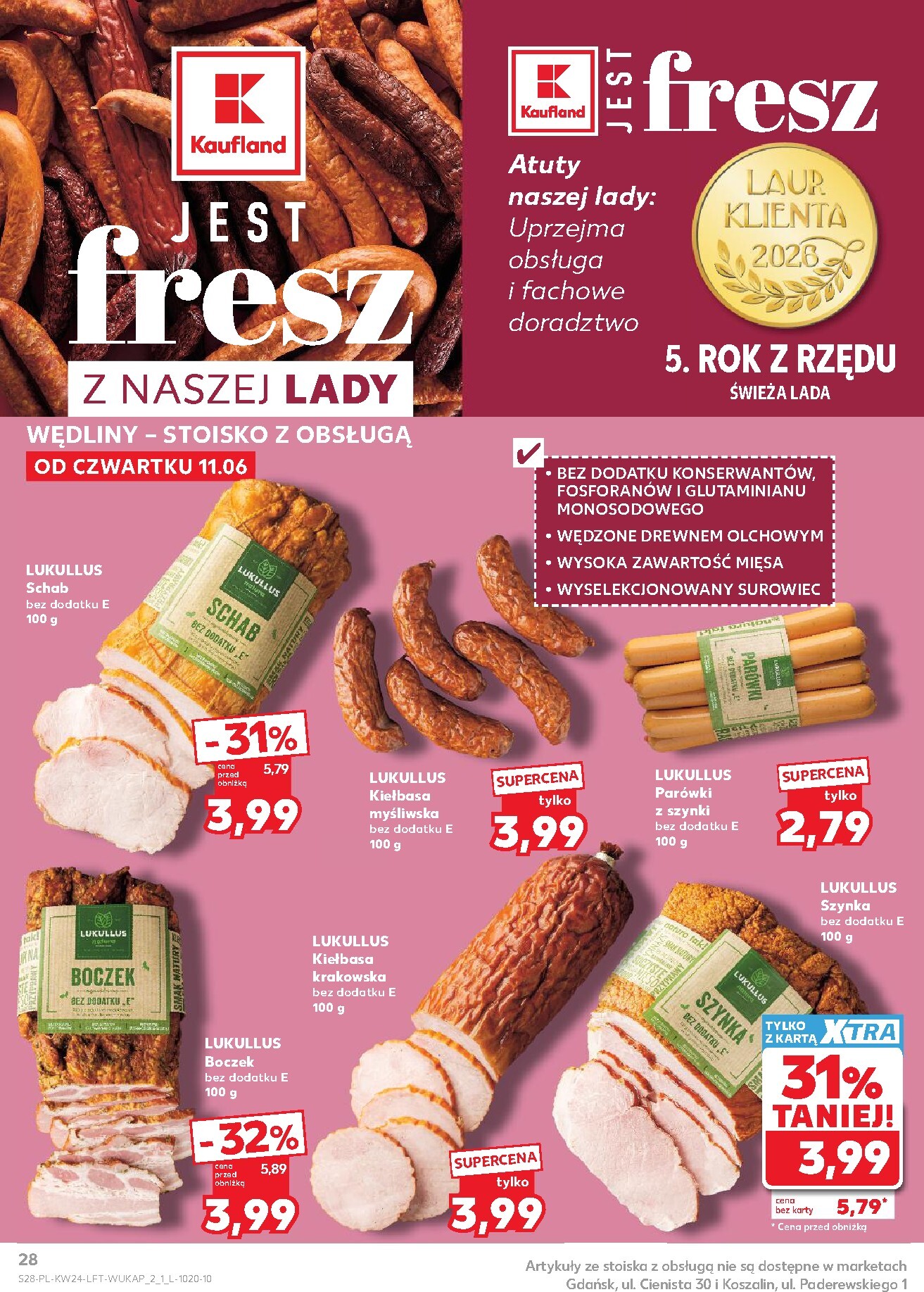 kaufland - Nowa gazetka Kaufland ważna od 11.06.2026 do 17.06.2026 - page: 28