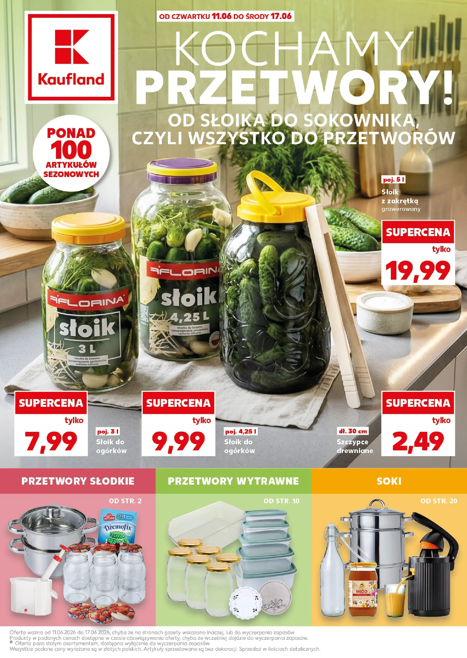 kaufland - Nowa gazetka Kaufland - Gotowanie ważna od 11.06.2026 do 17.06.2026