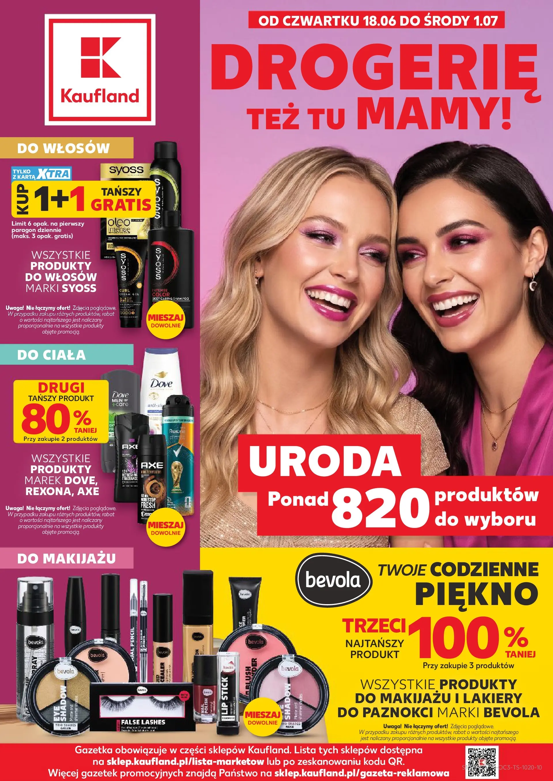 kaufland - Nowa gazetka Kaufland - Kosmetyki w Kaufladzie do 01.07 ważna od 18.06.2026 do 01.07.2026
