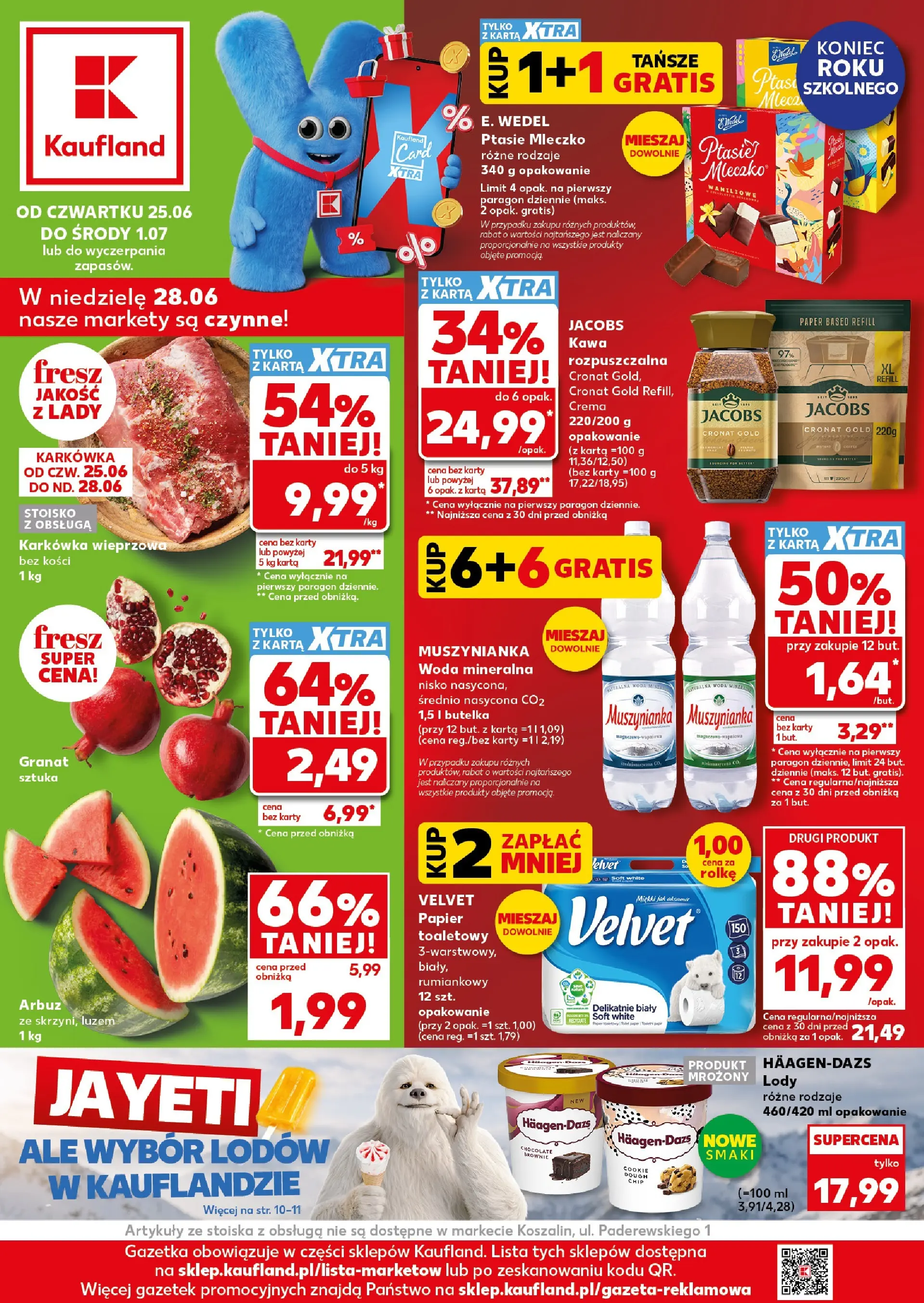 kaufland - Nowa gazetka Kaufland ważna od 25.06.2026 do 01.07.2026 - page: 1