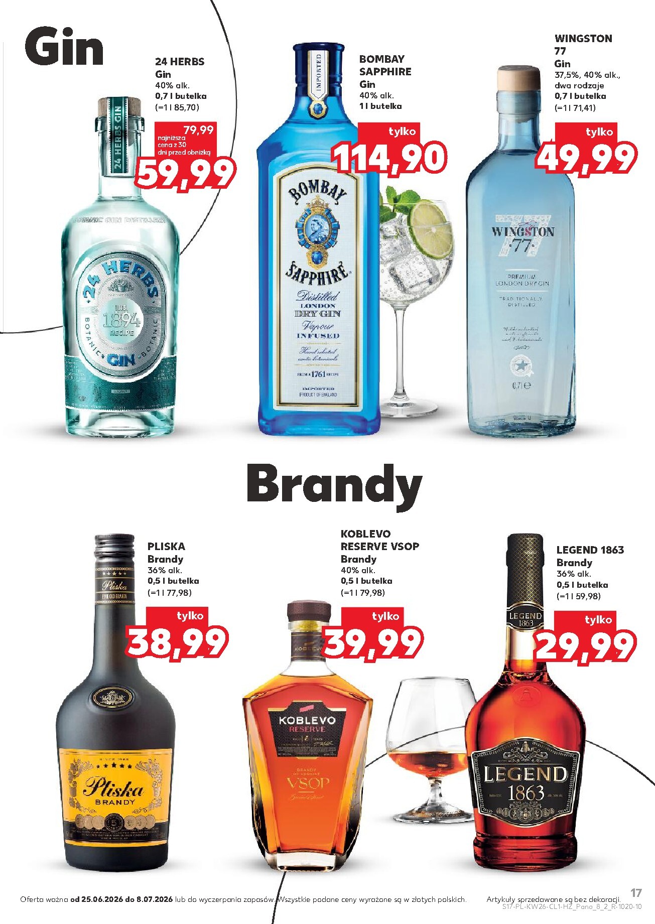 kaufland - Nowa gazetka Kaufland - Barek ważna od 25.06.2026 do 08.07.2026 - page: 17