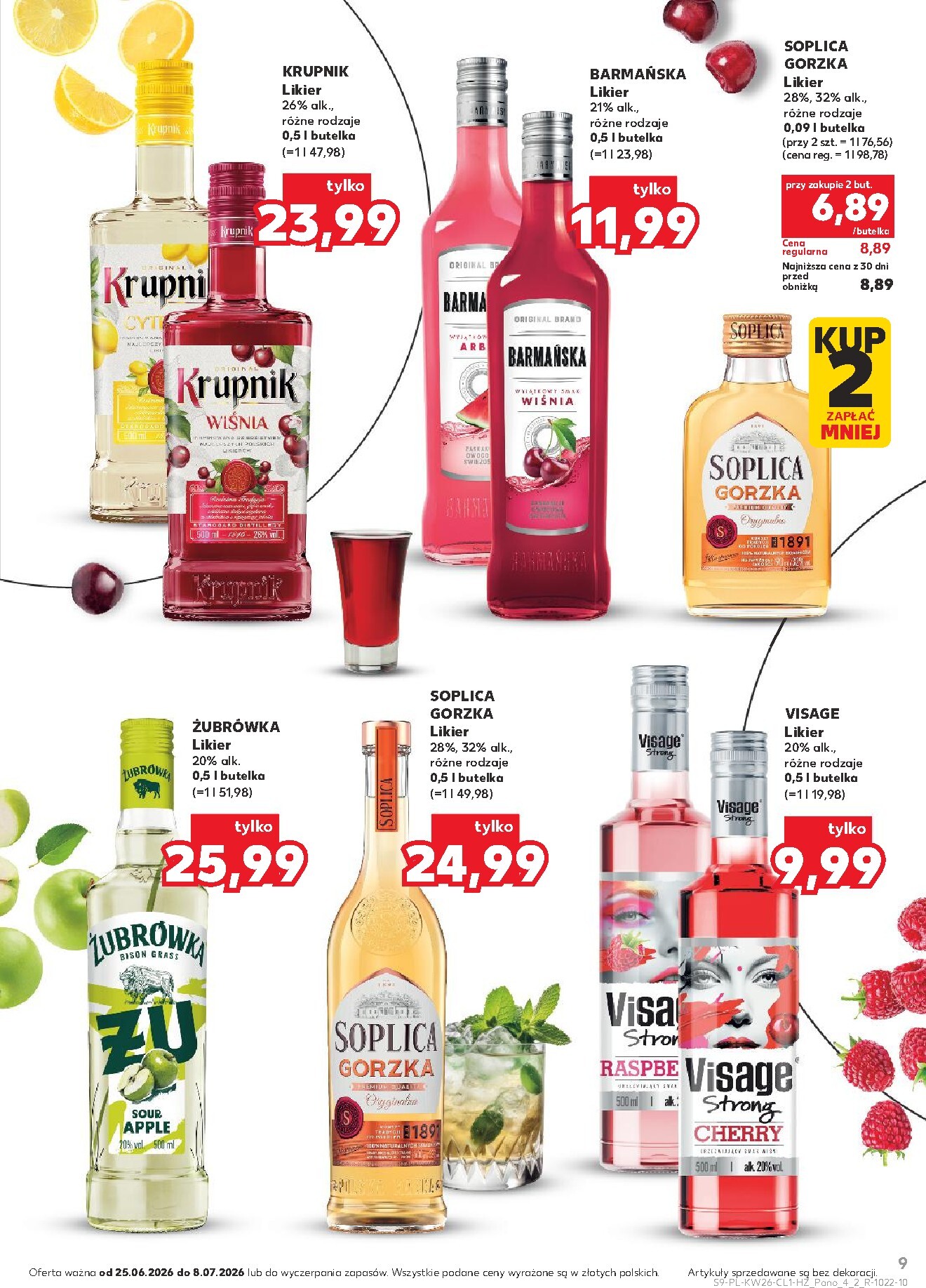kaufland - Nowa gazetka Kaufland - Barek ważna od 25.06.2026 do 08.07.2026 - page: 9