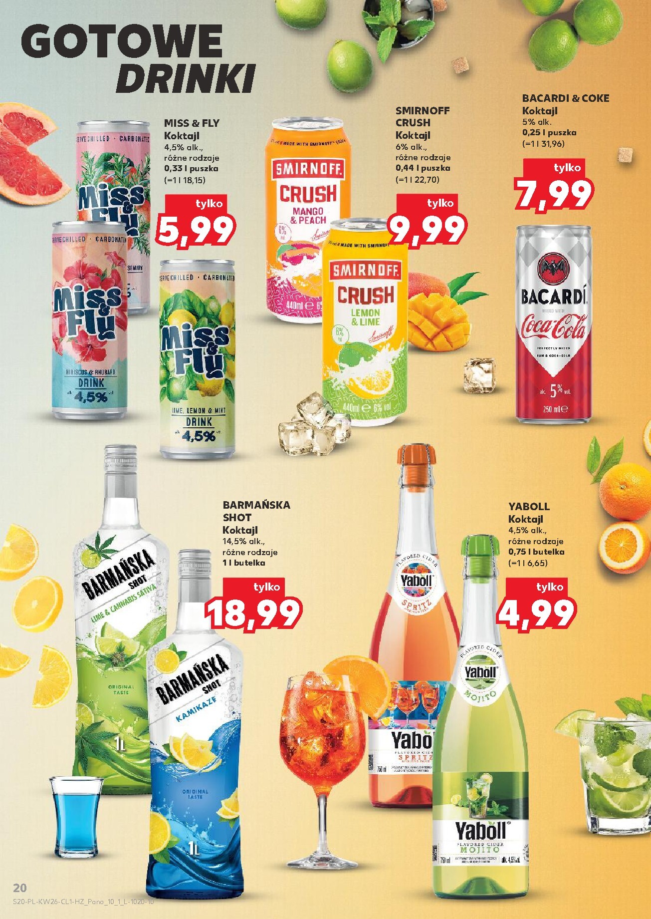 kaufland - Nowa gazetka Kaufland - Barek ważna od 25.06.2026 do 08.07.2026 - page: 20