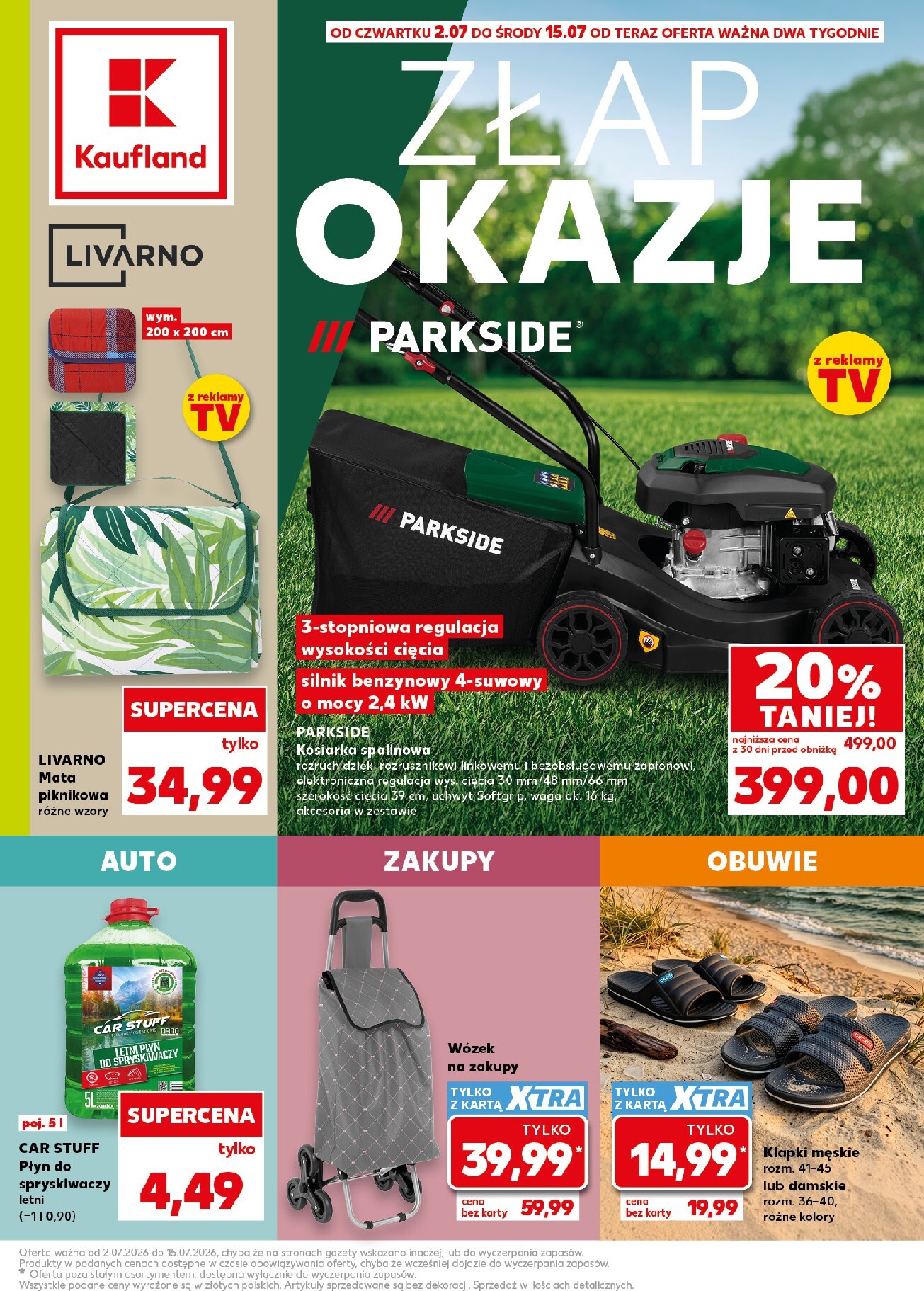 kaufland - Nowa gazetka Kaufland - Okazje ważna od 02.07.2026 do 15.07.2026