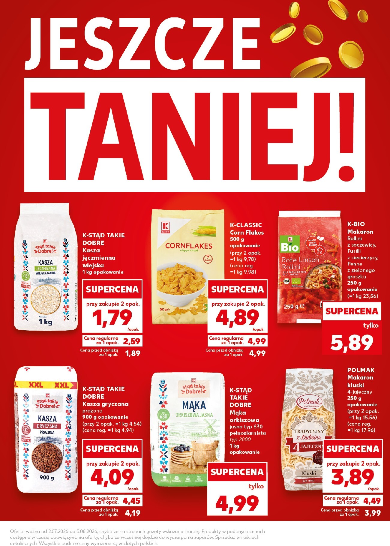 kaufland - Nowa gazetka Kaufland - Jeszcze Taniej ważna od 02.07.2026 do 05.08.2026 - page: 5