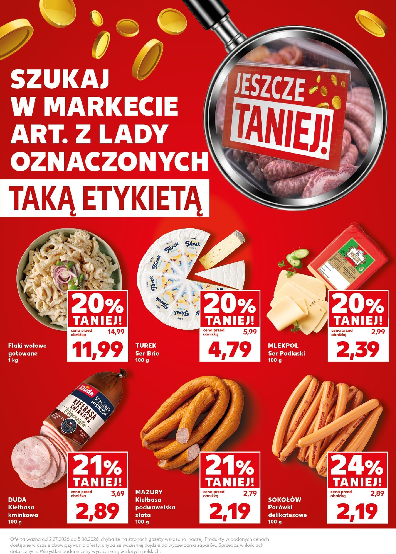 kaufland - Nowa gazetka Kaufland - Jeszcze Taniej ważna od 02.07.2026 do 05.08.2026 - page: 3