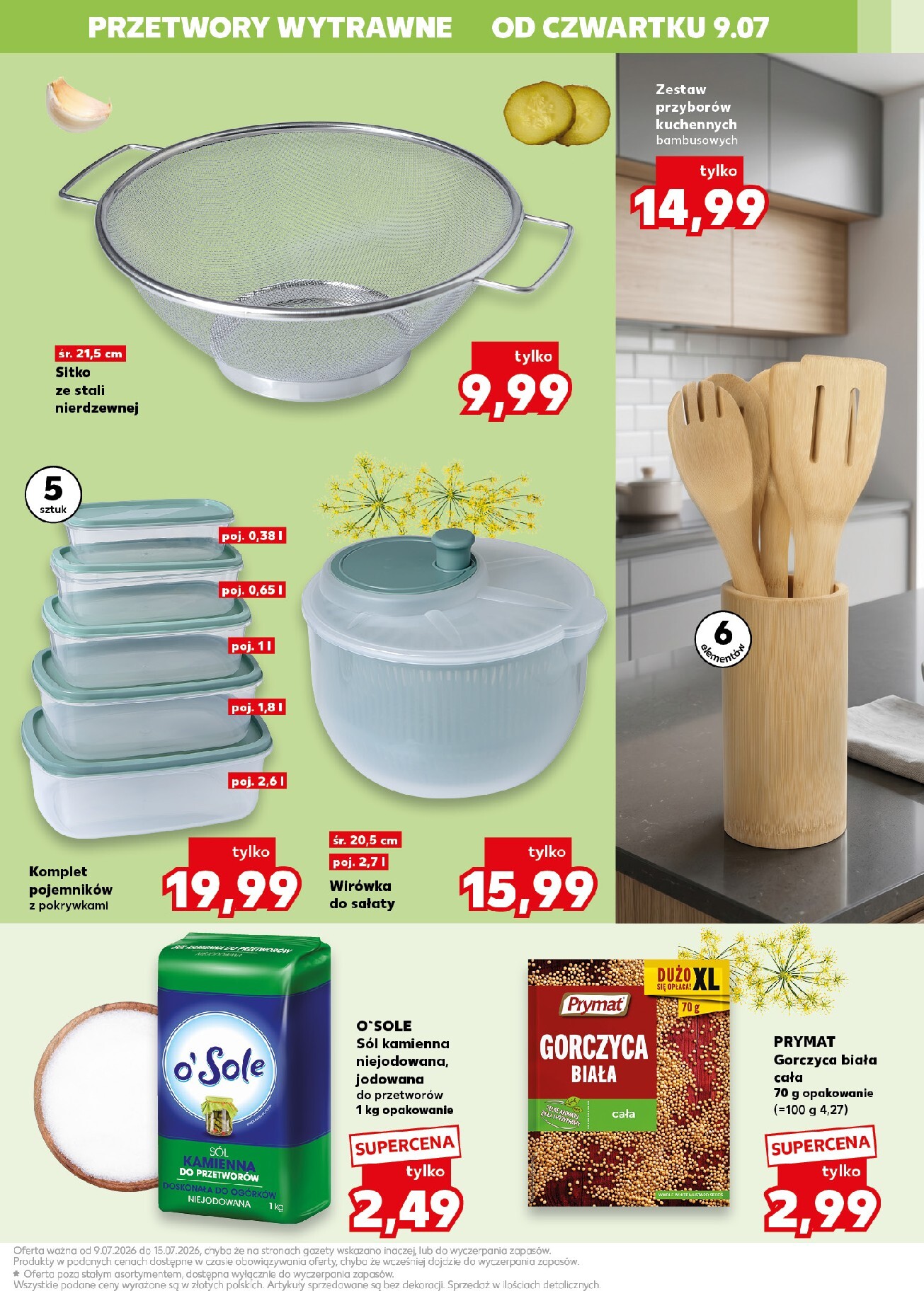 kaufland - Nowa gazetka Kaufland - Kochamy przetwory ważna od 09.07.2026 do 15.07.2026 - page: 17