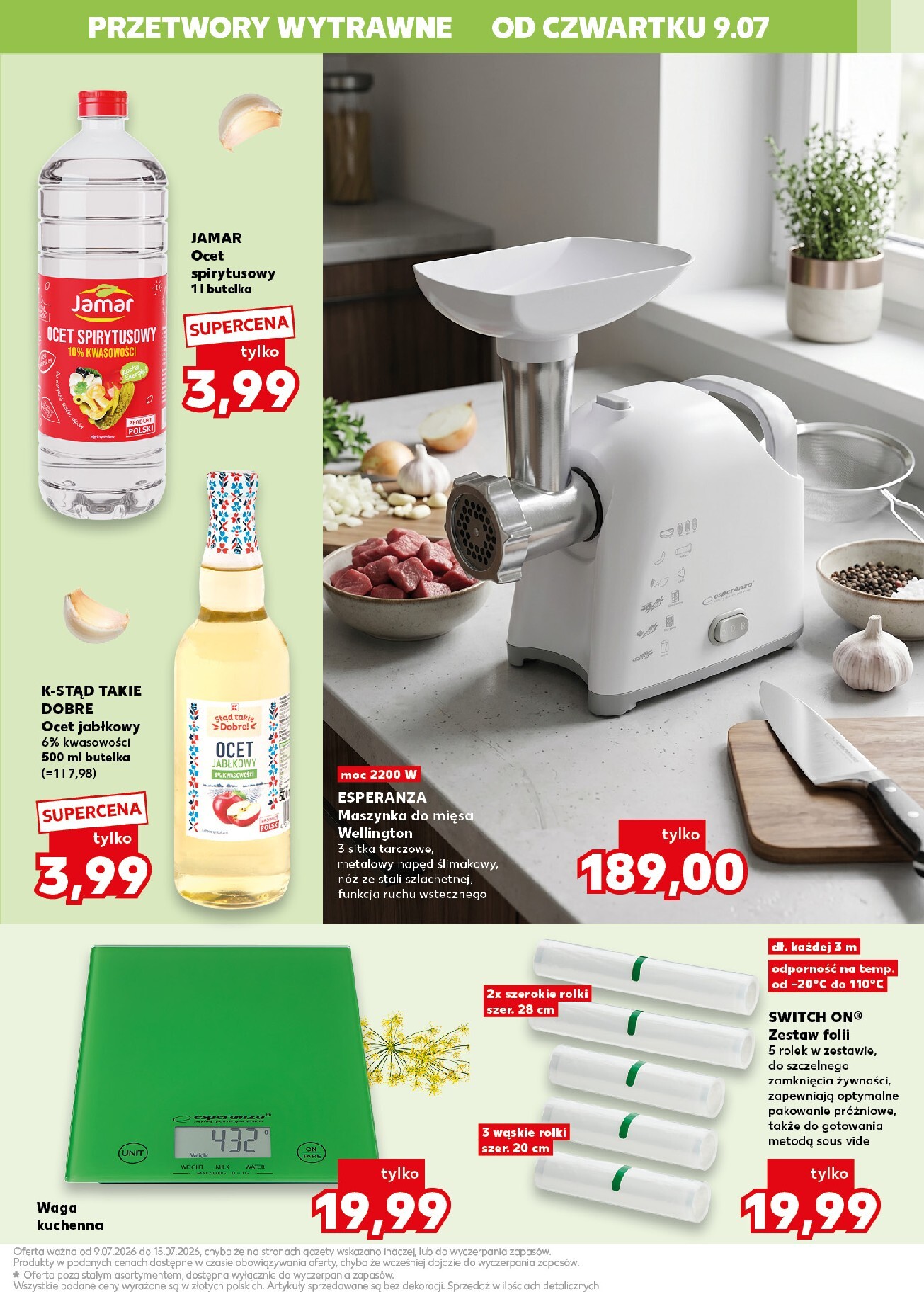 kaufland - Nowa gazetka Kaufland - Kochamy przetwory ważna od 09.07.2026 do 15.07.2026 - page: 15