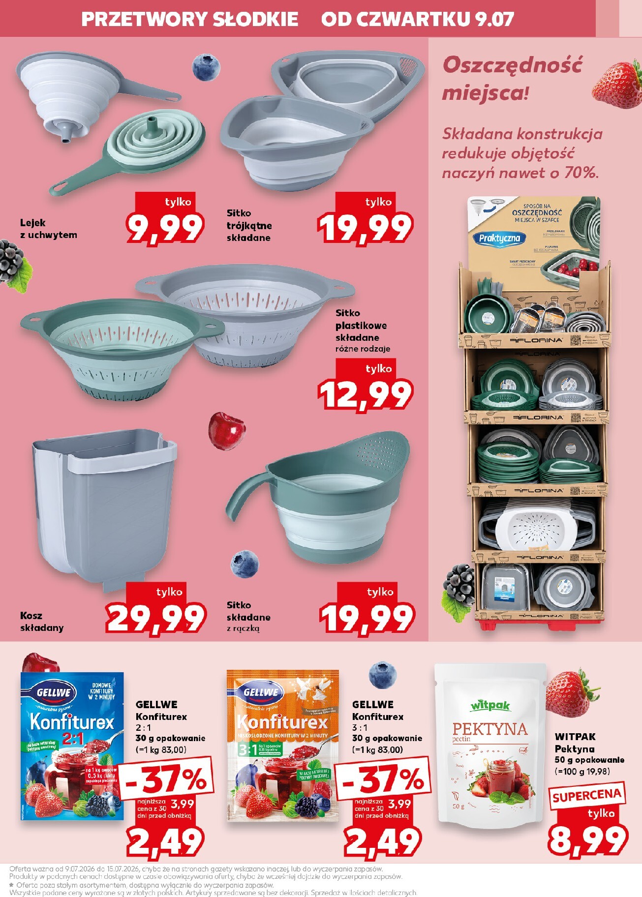 kaufland - Nowa gazetka Kaufland - Kochamy przetwory ważna od 09.07.2026 do 15.07.2026 - page: 9