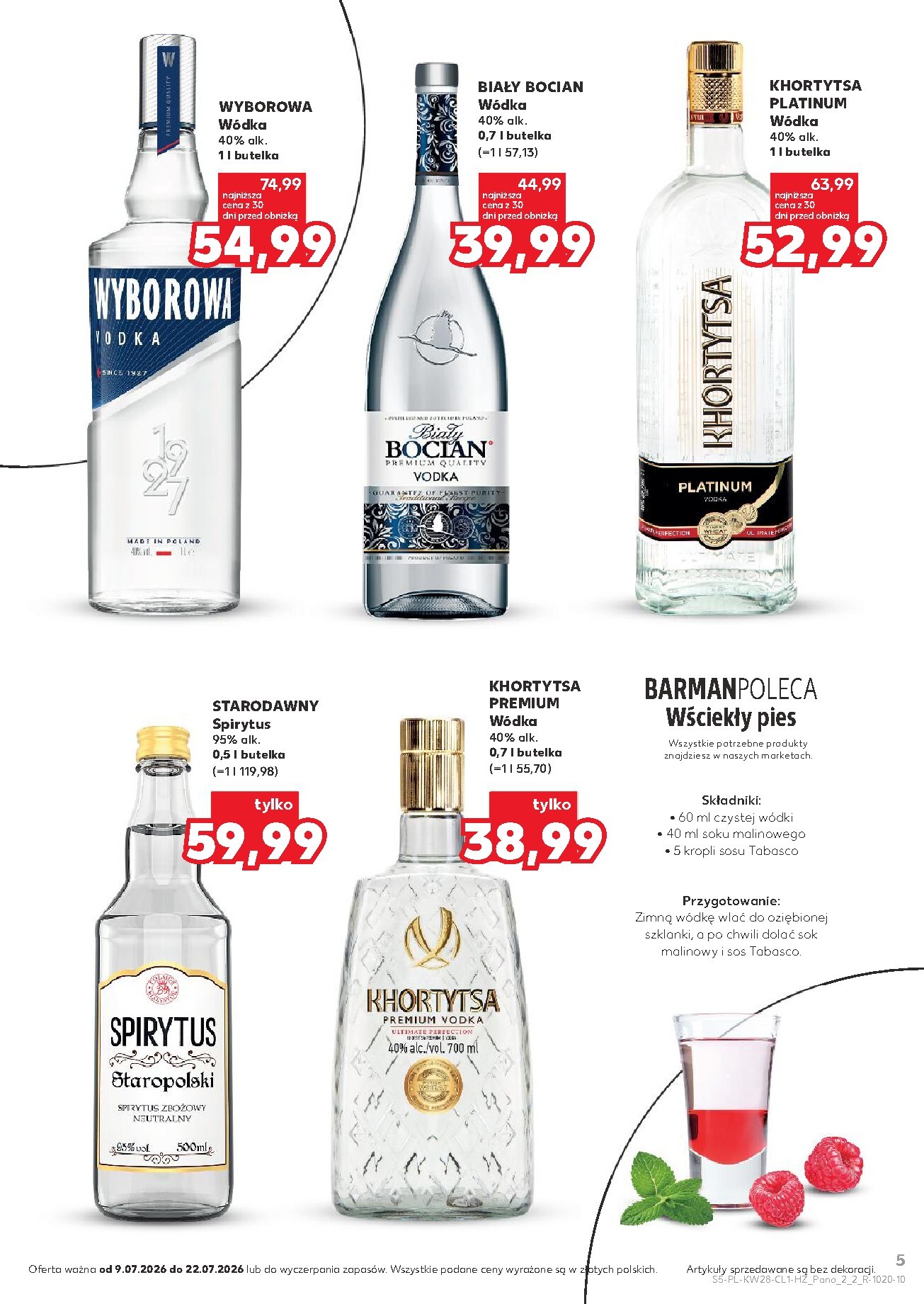 kaufland - Nowa gazetka Kaufland - Barek ważna od 09.07.2026 do 22.07.2026 - page: 5
