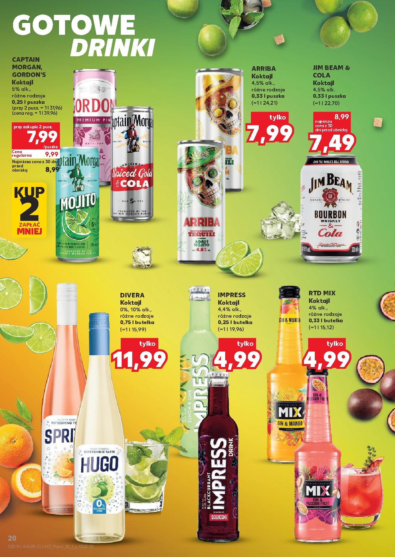 kaufland - Nowa gazetka Kaufland - Barek ważna od 09.07.2026 do 22.07.2026 - page: 20