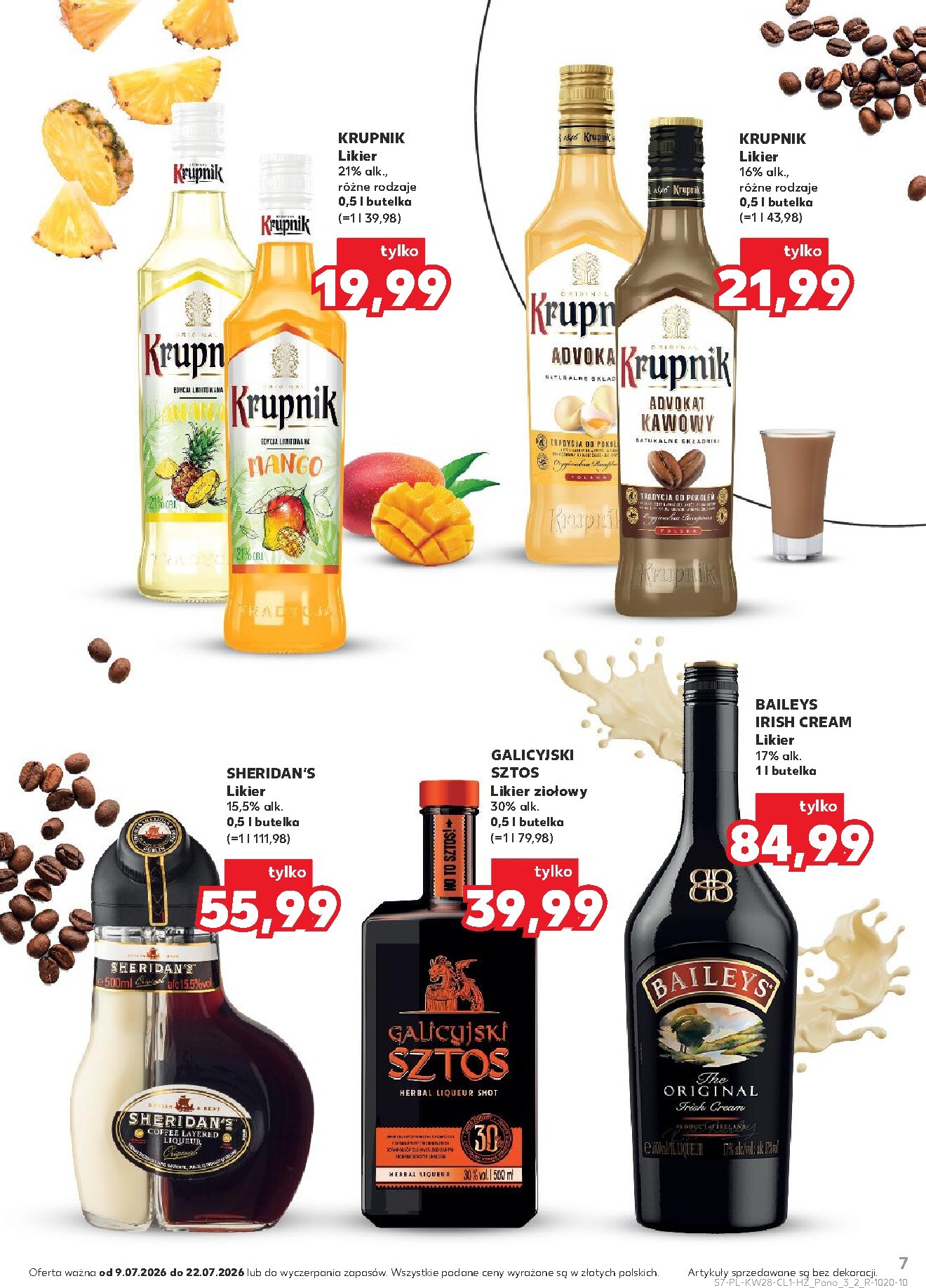 kaufland - Nowa gazetka Kaufland - Barek ważna od 09.07.2026 do 22.07.2026 - page: 7