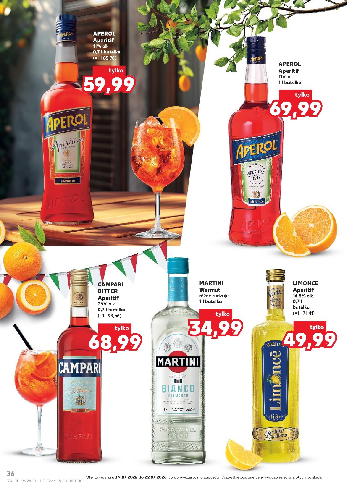 kaufland - Nowa gazetka Kaufland - Barek ważna od 09.07.2026 do 22.07.2026 - page: 36