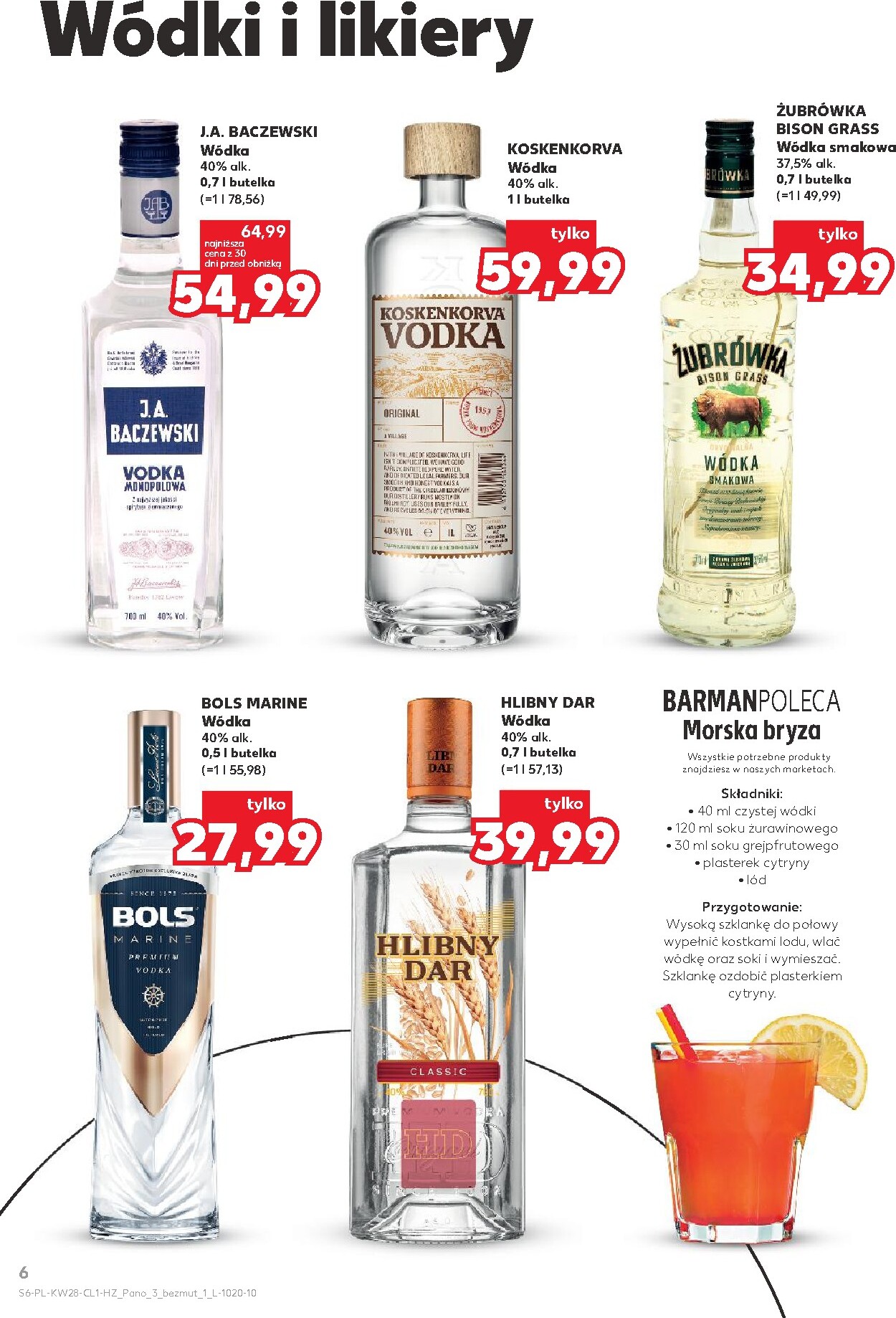 kaufland - Nowa gazetka Kaufland - Barek ważna od 09.07.2026 do 22.07.2026 - page: 6
