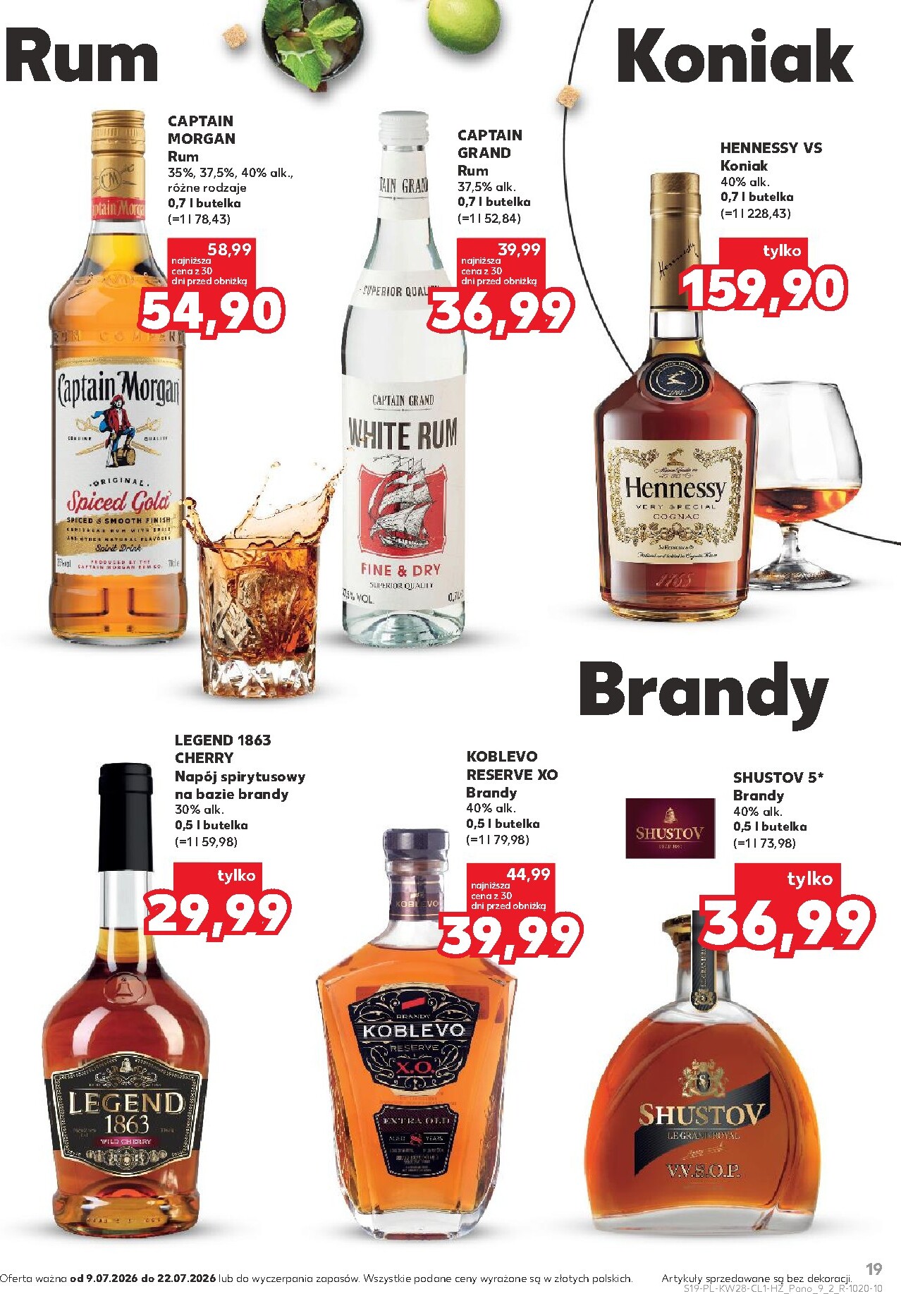 kaufland - Nowa gazetka Kaufland - Barek ważna od 09.07.2026 do 22.07.2026 - page: 19