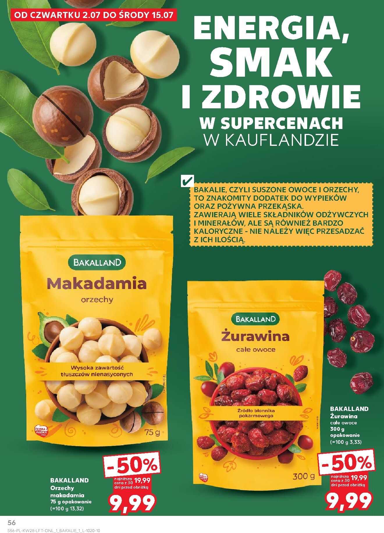 kaufland - Nowa gazetka Kaufland ważna od 09.07.2026 do 15.07.2026 - page: 56