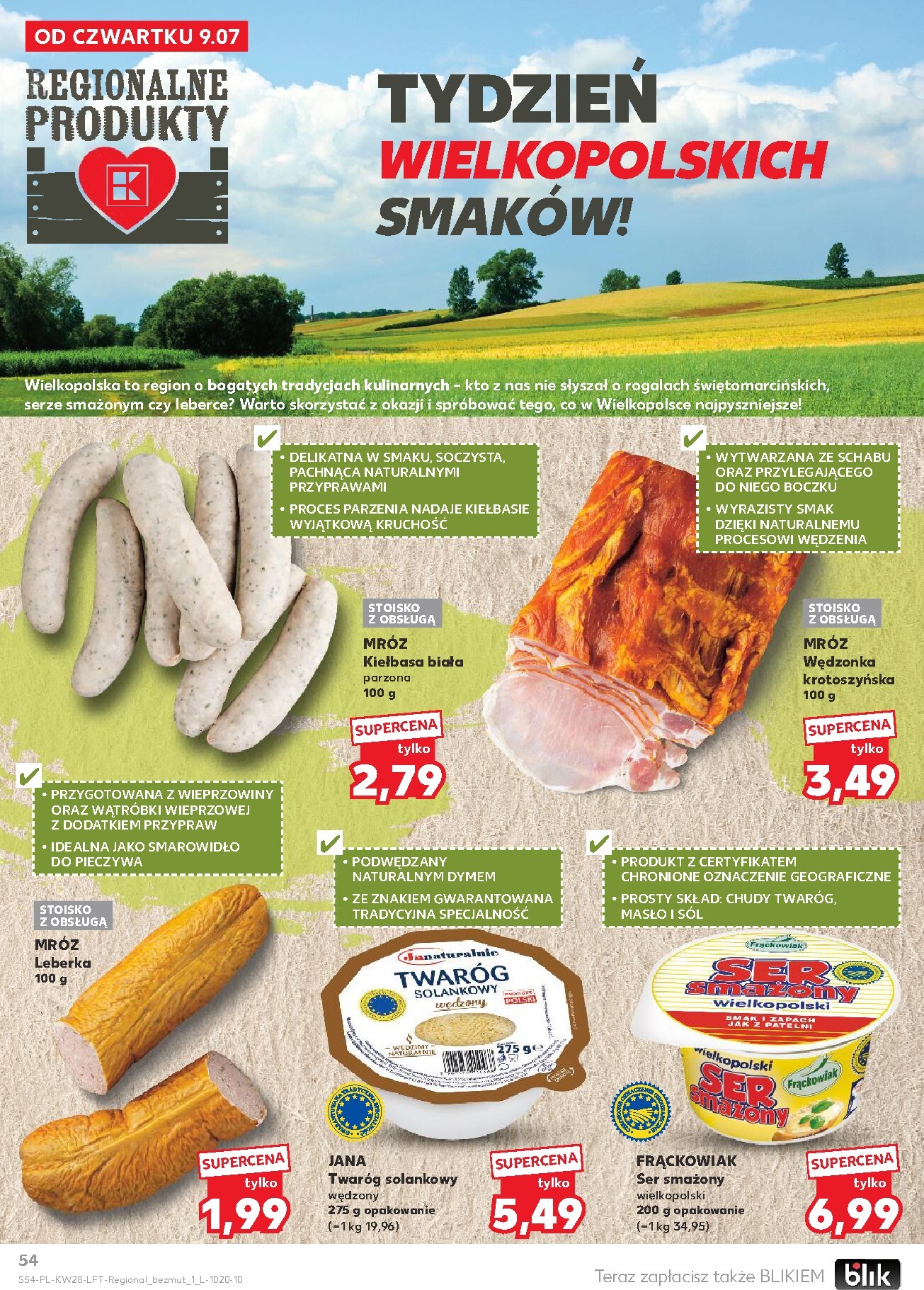 kaufland - Nowa gazetka Kaufland ważna od 09.07.2026 do 15.07.2026 - page: 54