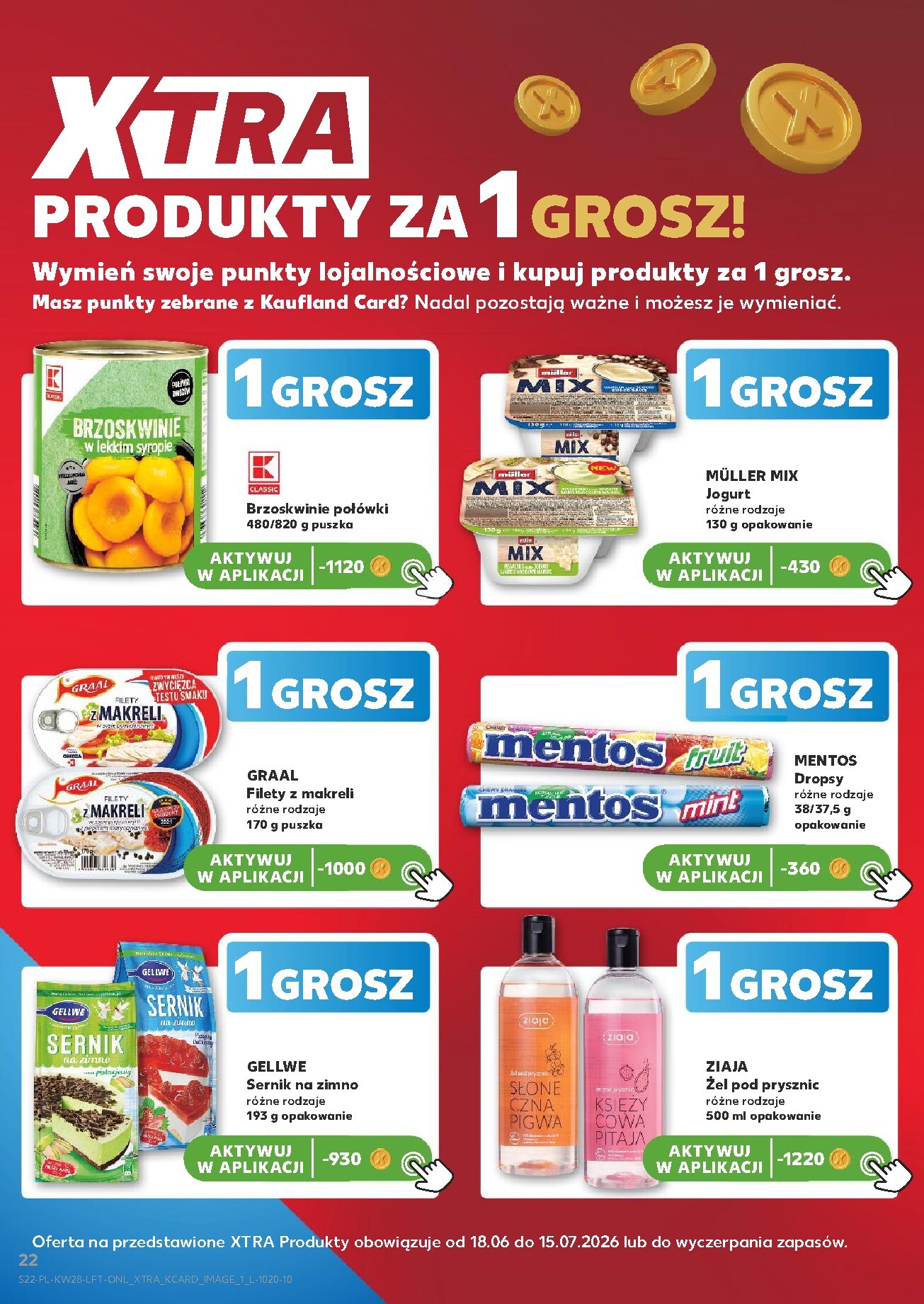 kaufland - Nowa gazetka Kaufland ważna od 09.07.2026 do 15.07.2026 - page: 22