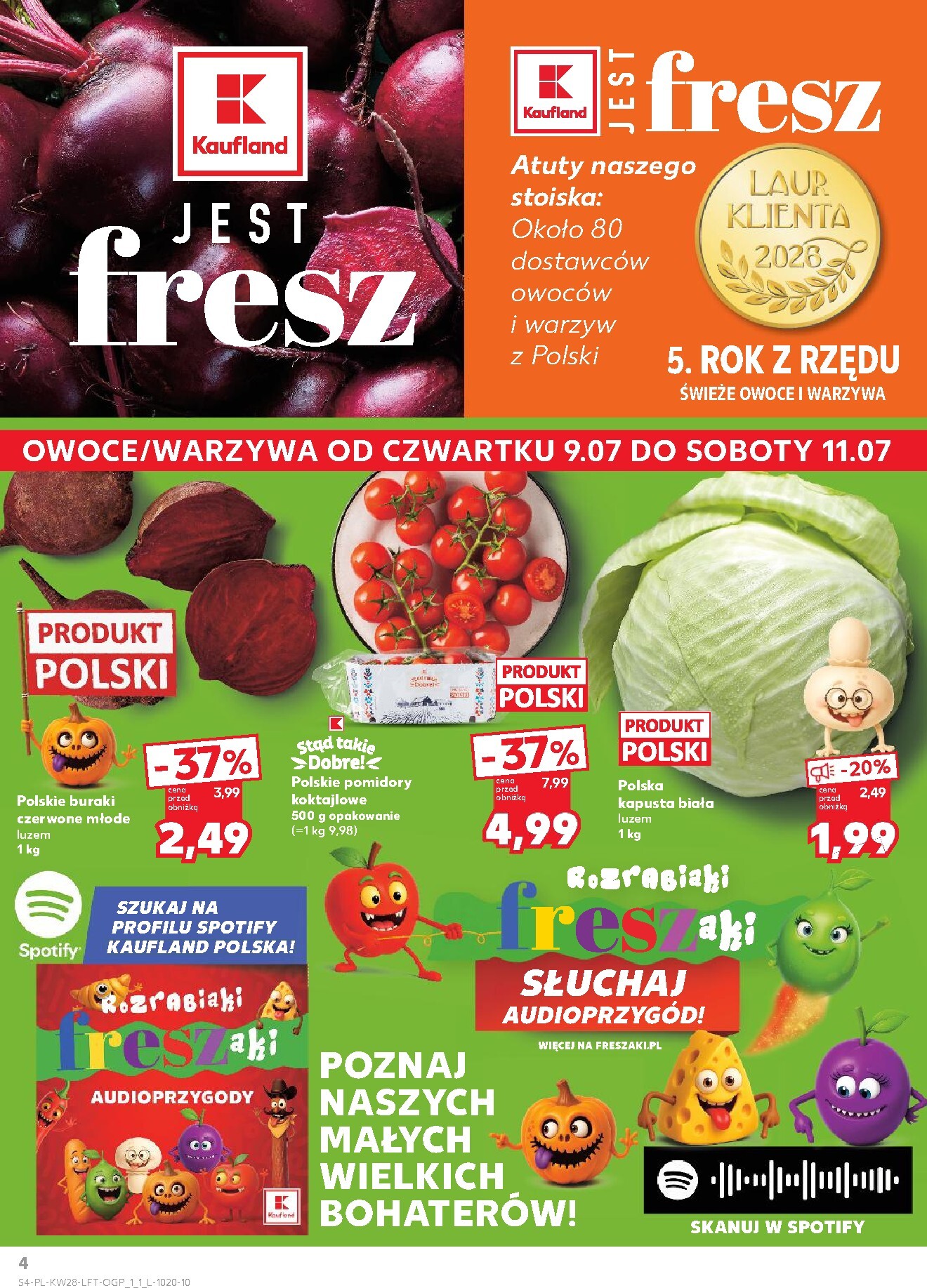 kaufland - Nowa gazetka Kaufland ważna od 09.07.2026 do 15.07.2026 - page: 4