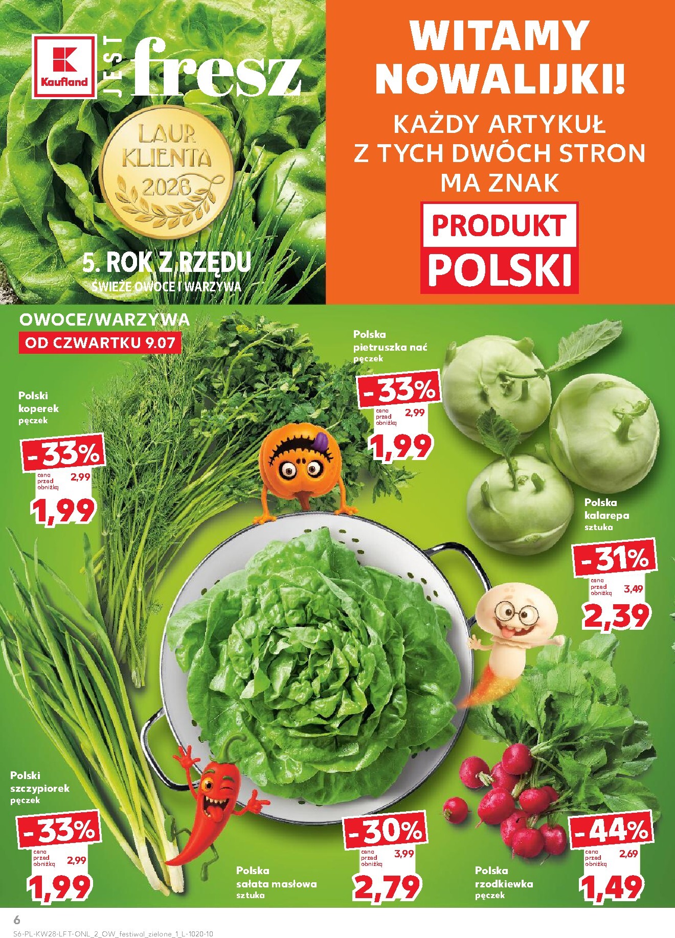 kaufland - Nowa gazetka Kaufland ważna od 09.07.2026 do 15.07.2026 - page: 6