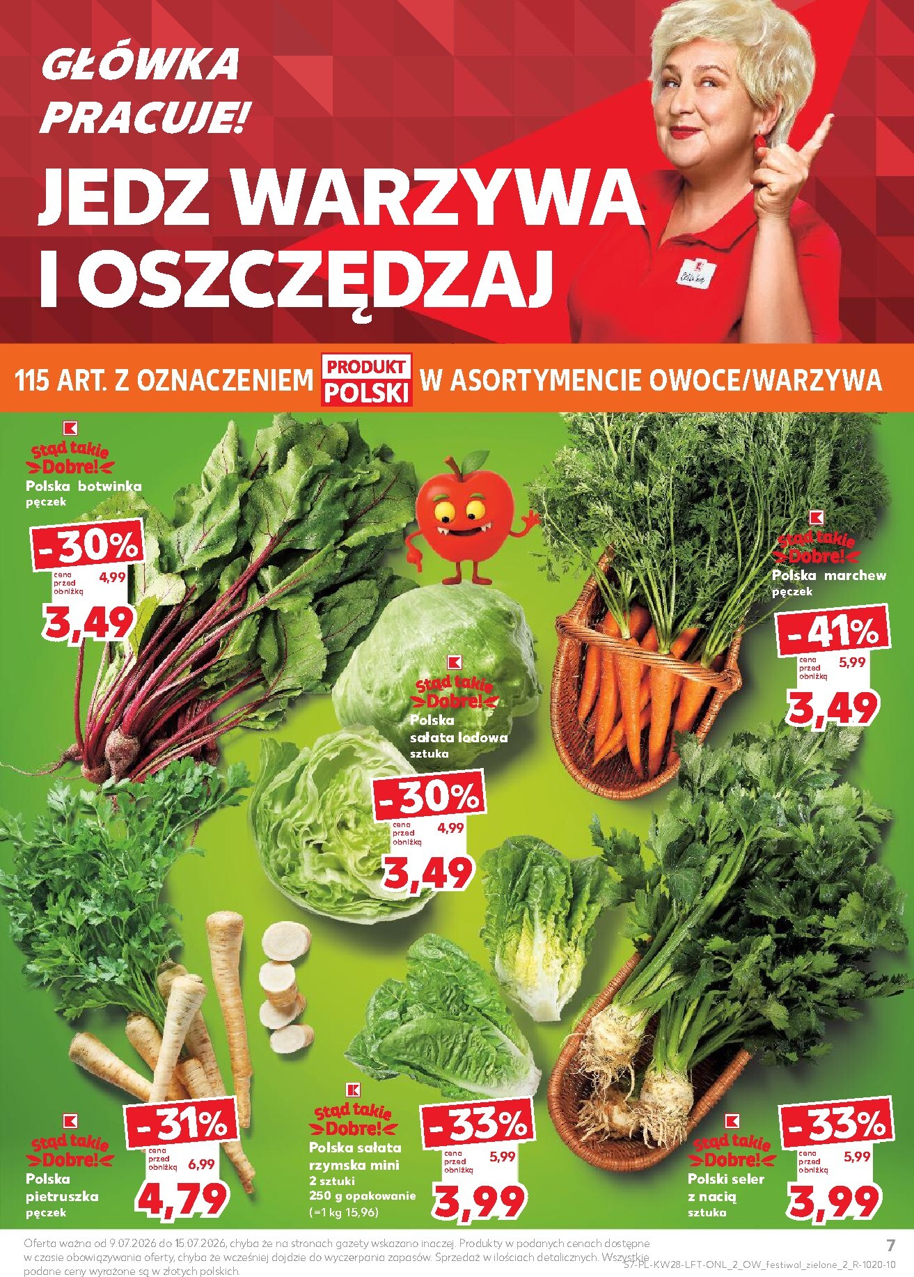 kaufland - Nowa gazetka Kaufland ważna od 09.07.2026 do 15.07.2026 - page: 7