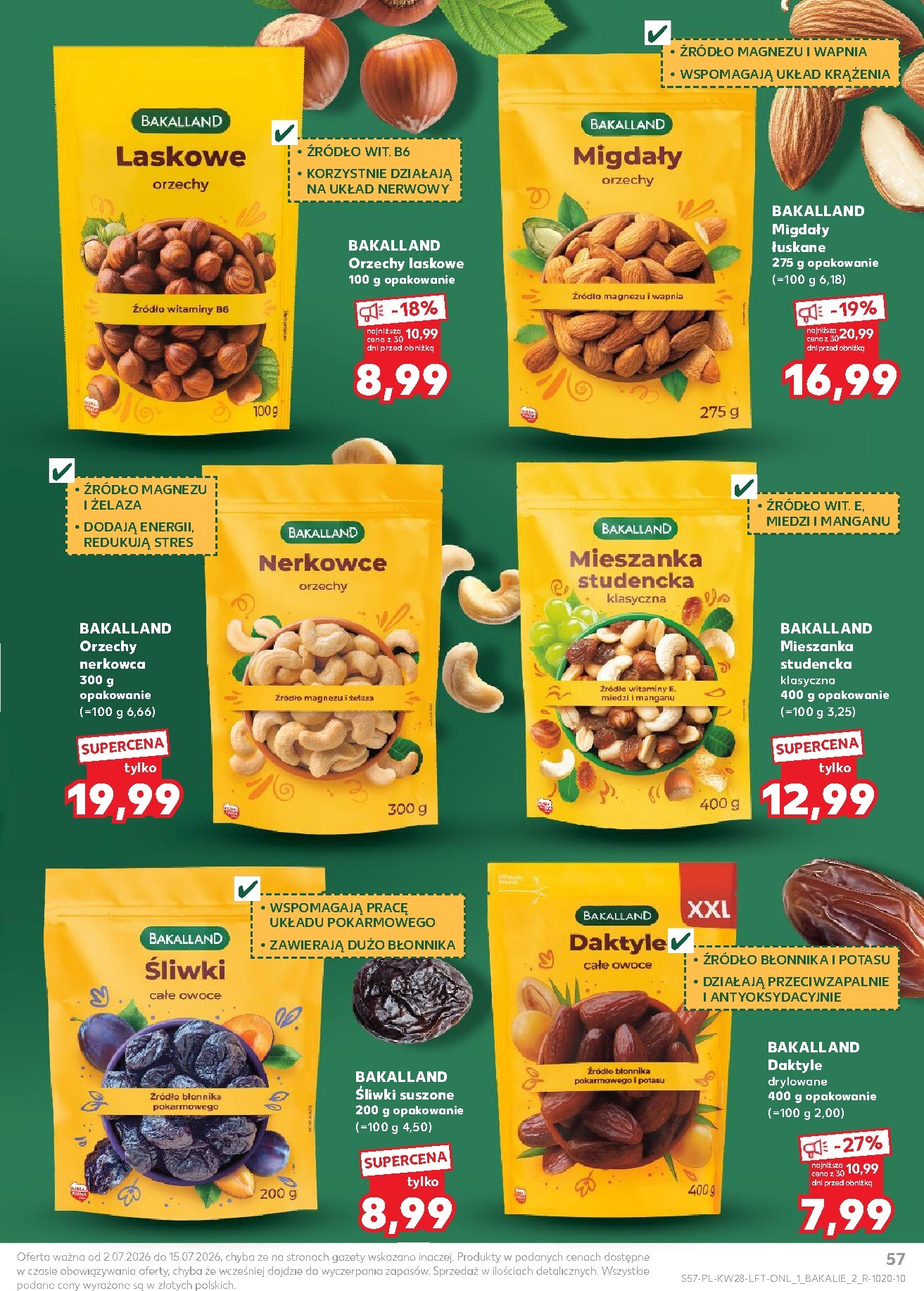 kaufland - Nowa gazetka Kaufland ważna od 09.07.2026 do 15.07.2026 - page: 57