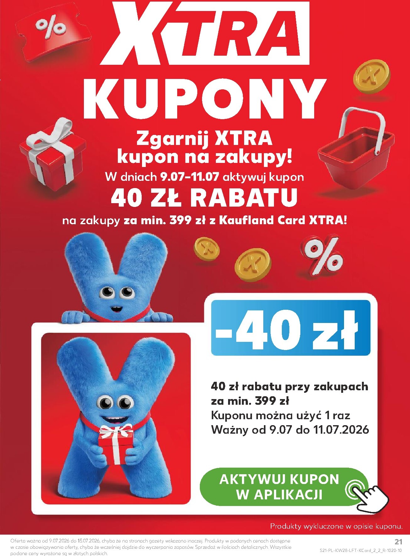 kaufland - Nowa gazetka Kaufland ważna od 09.07.2026 do 15.07.2026 - page: 21