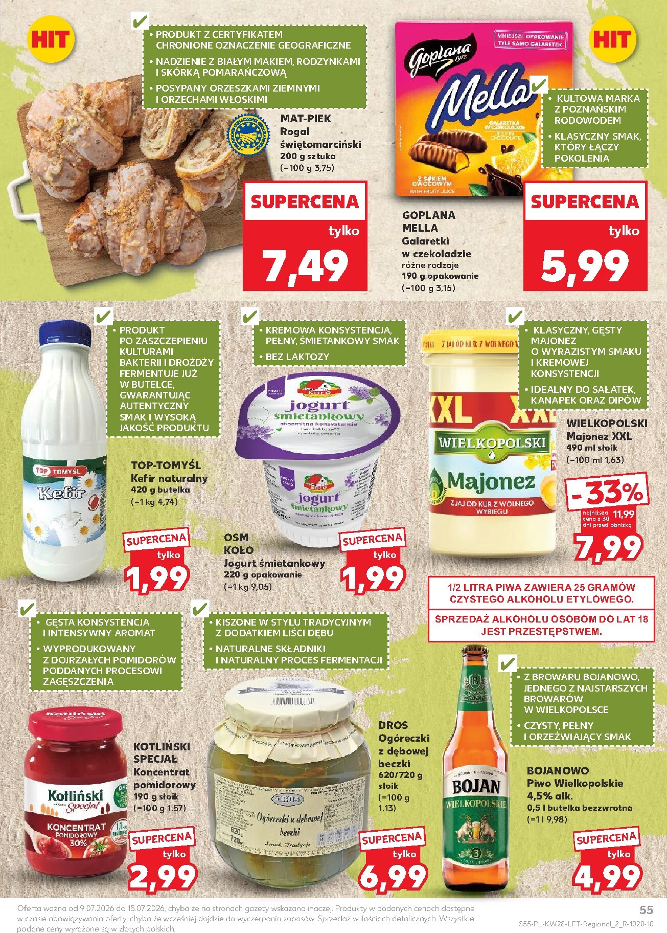 kaufland - Nowa gazetka Kaufland ważna od 09.07.2026 do 15.07.2026 - page: 55