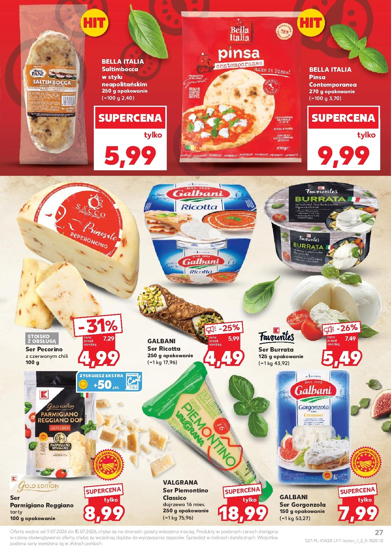 kaufland - Nowa gazetka Kaufland ważna od 09.07.2026 do 15.07.2026 - page: 27