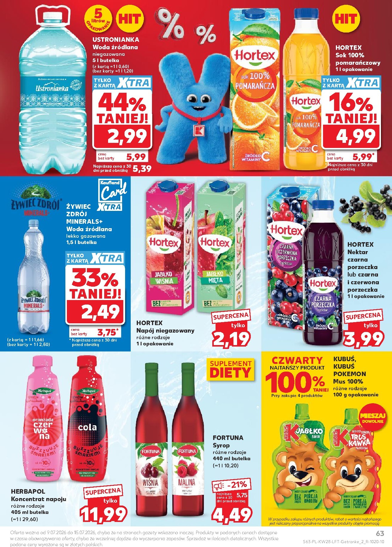 kaufland - Nowa gazetka Kaufland ważna od 09.07.2026 do 15.07.2026 - page: 63