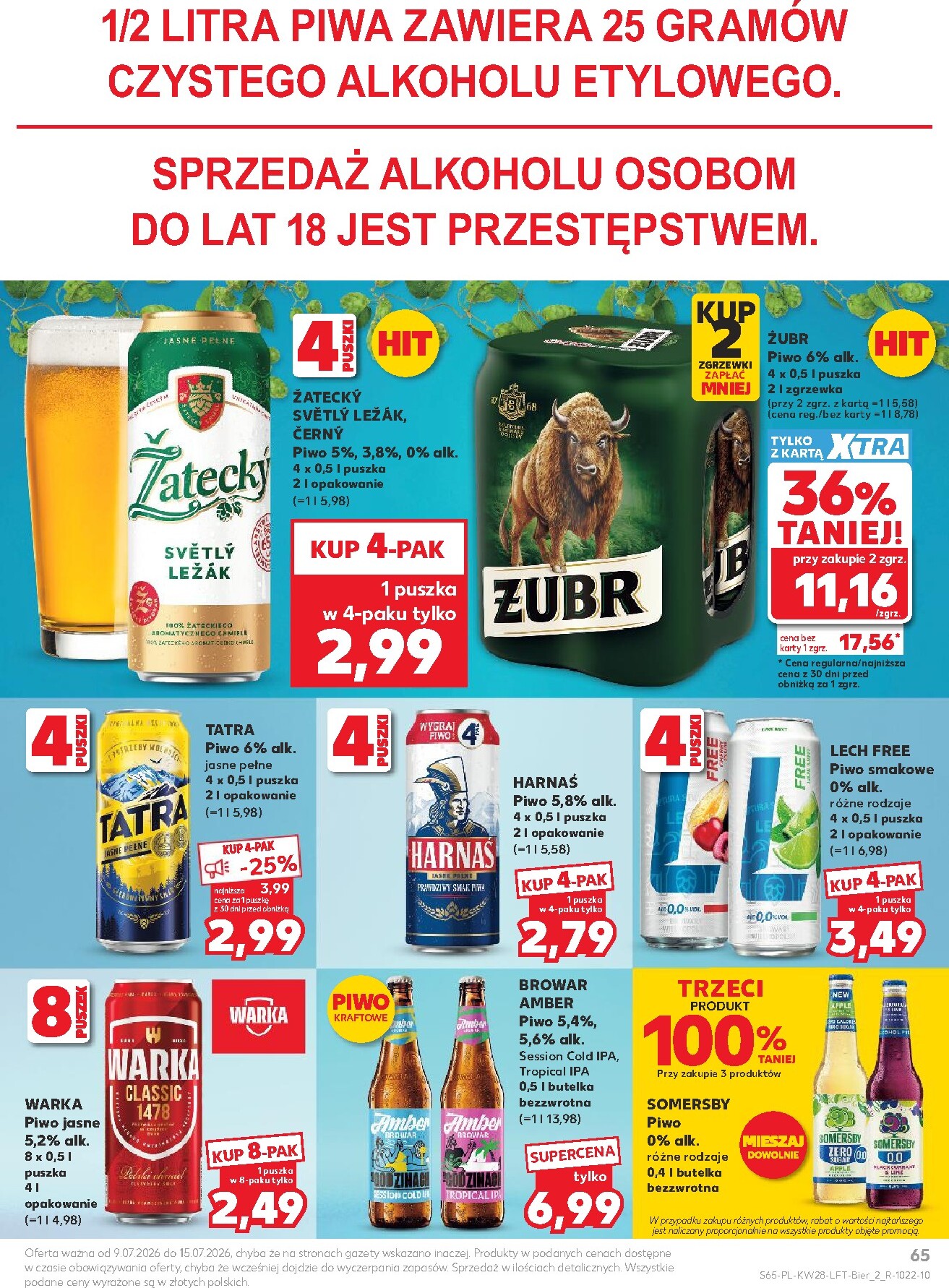 kaufland - Nowa gazetka Kaufland ważna od 09.07.2026 do 15.07.2026 - page: 65