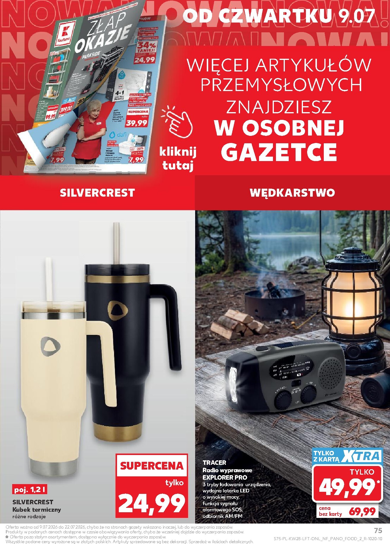 kaufland - Nowa gazetka Kaufland ważna od 09.07.2026 do 15.07.2026 - page: 75