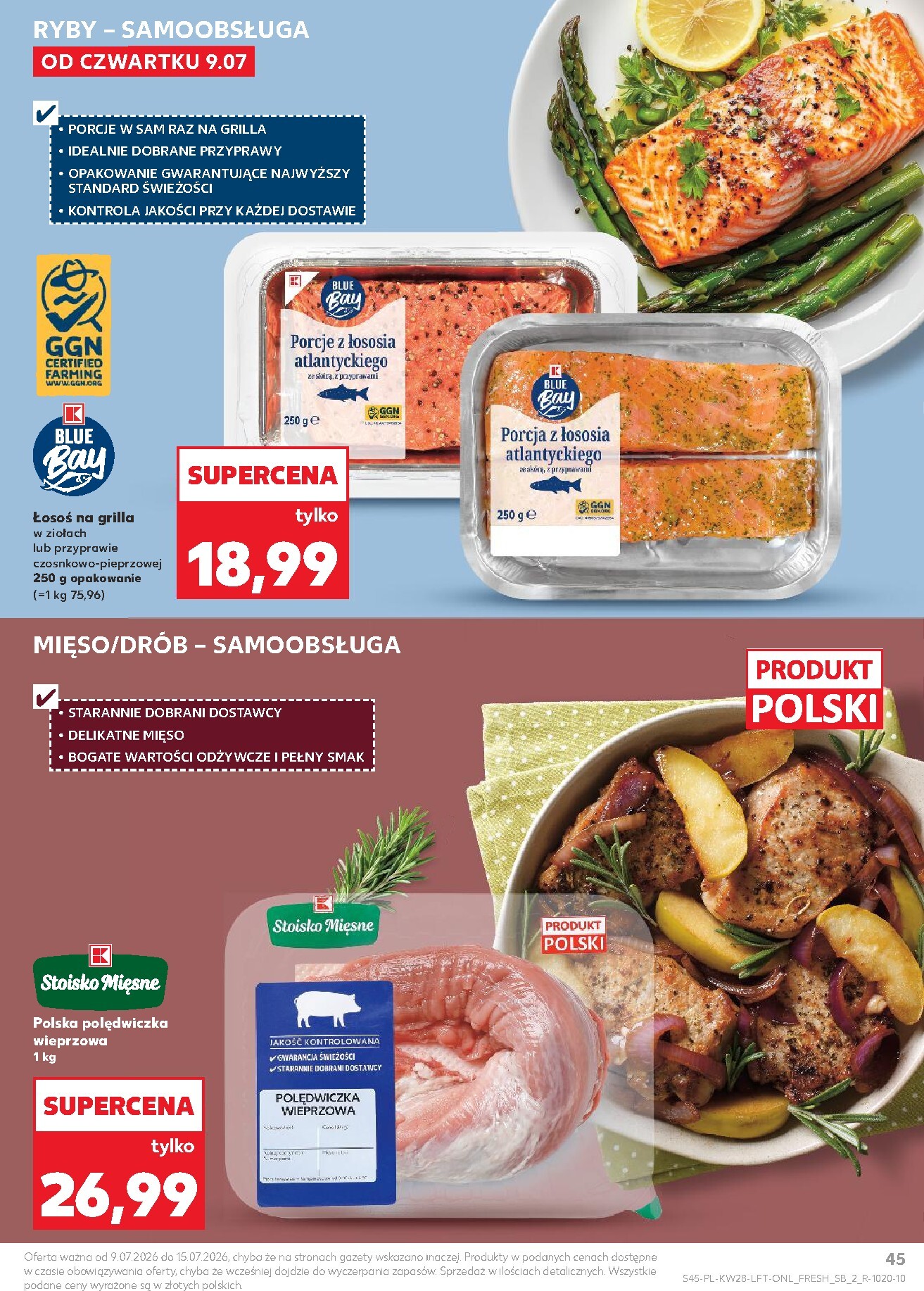kaufland - Nowa gazetka Kaufland ważna od 09.07.2026 do 15.07.2026 - page: 45