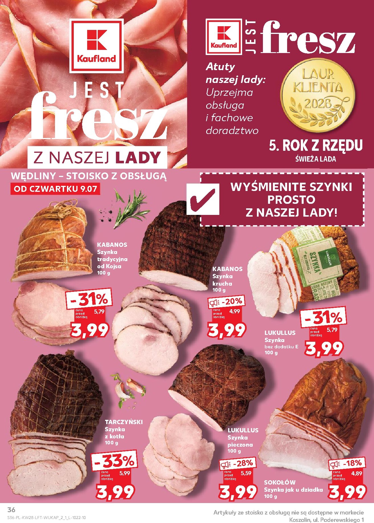 kaufland - Nowa gazetka Kaufland ważna od 09.07.2026 do 15.07.2026 - page: 36