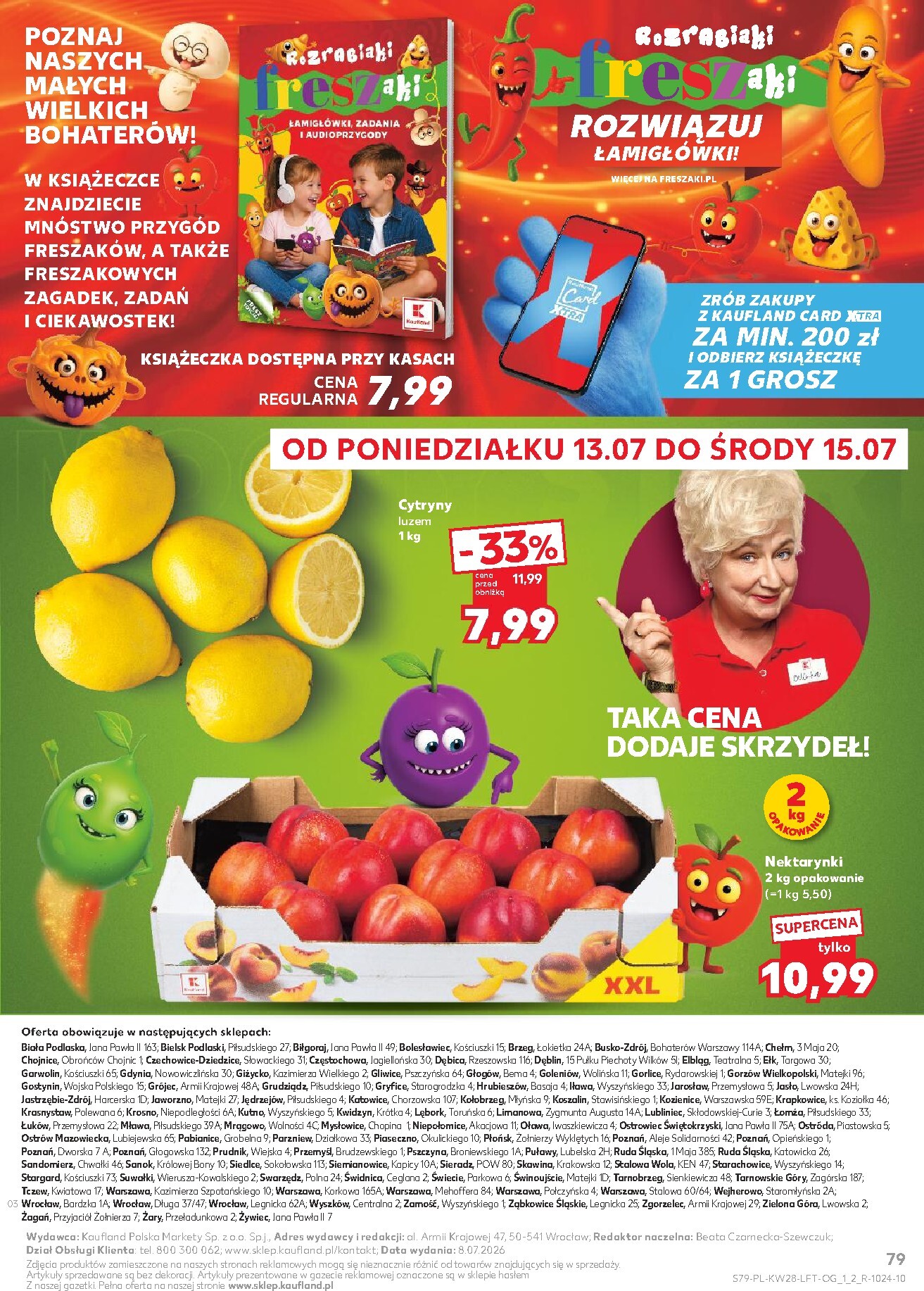 kaufland - Nowa gazetka Kaufland ważna od 09.07.2026 do 15.07.2026 - page: 79