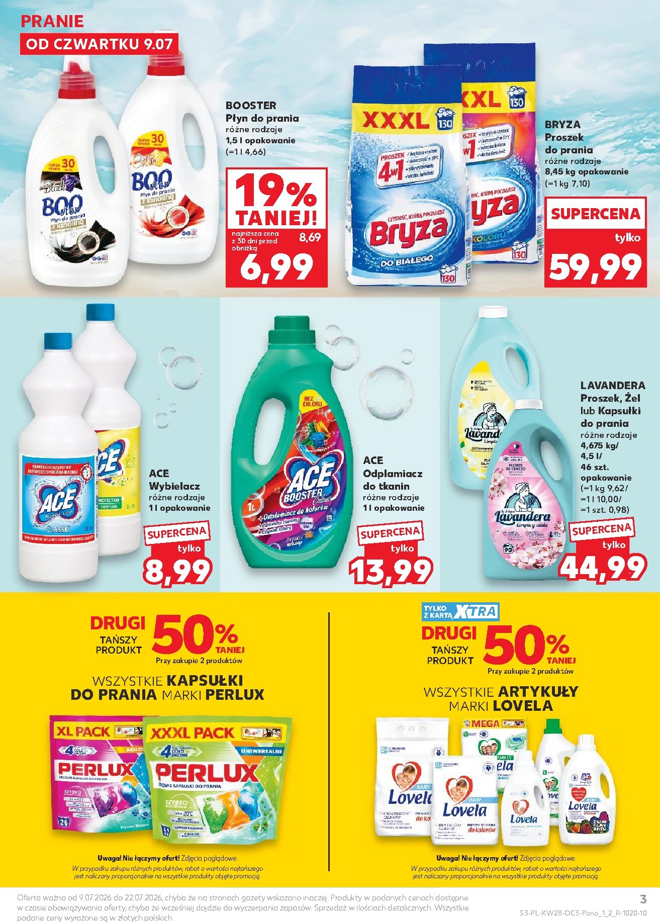 kaufland - Aktualna gazetka Kaufland - Letnie Porządki ważna od 09.07.2026 do 22.07.2026 - page: 3