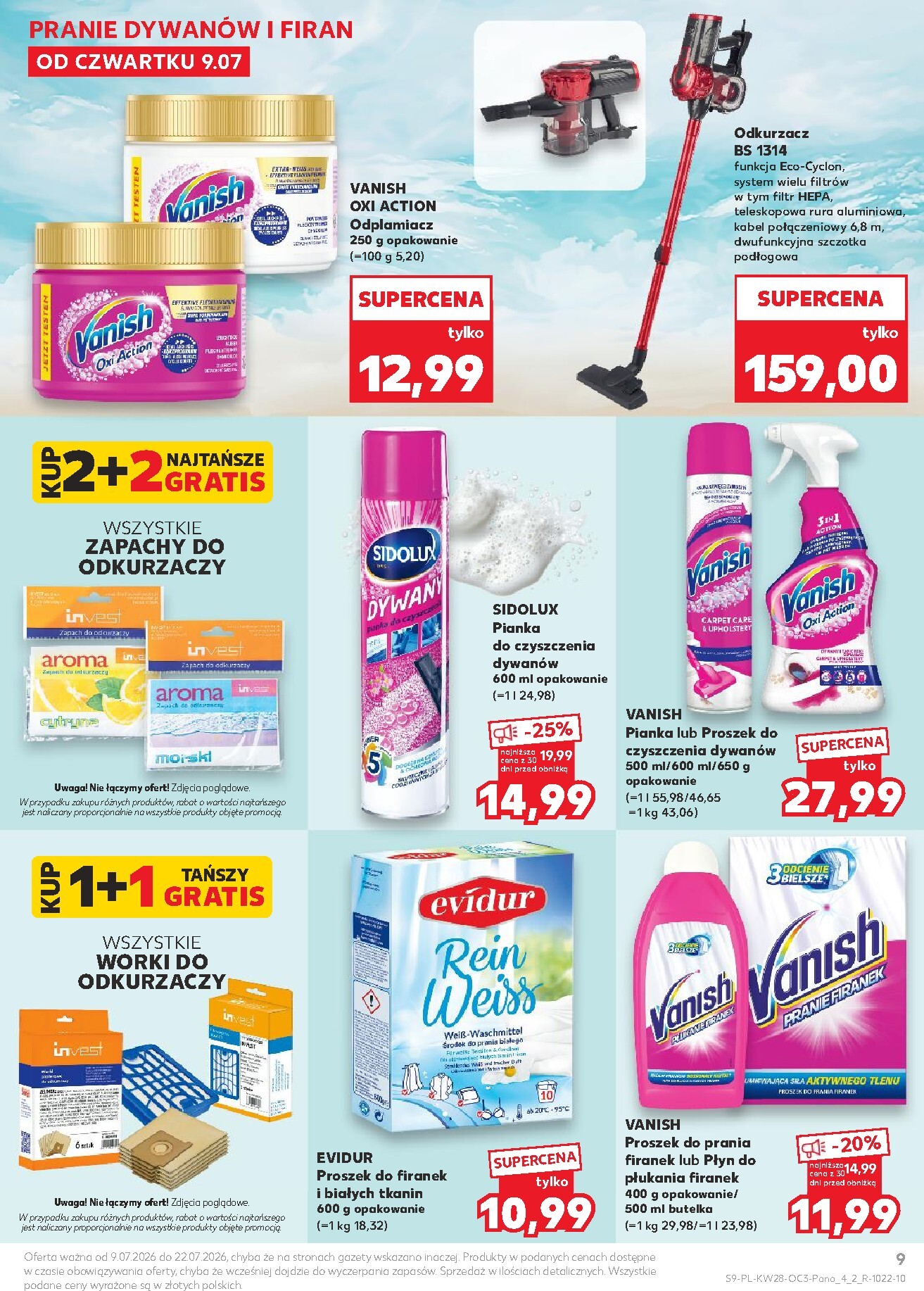 kaufland - Aktualna gazetka Kaufland - Letnie Porządki ważna od 09.07.2026 do 22.07.2026 - page: 9