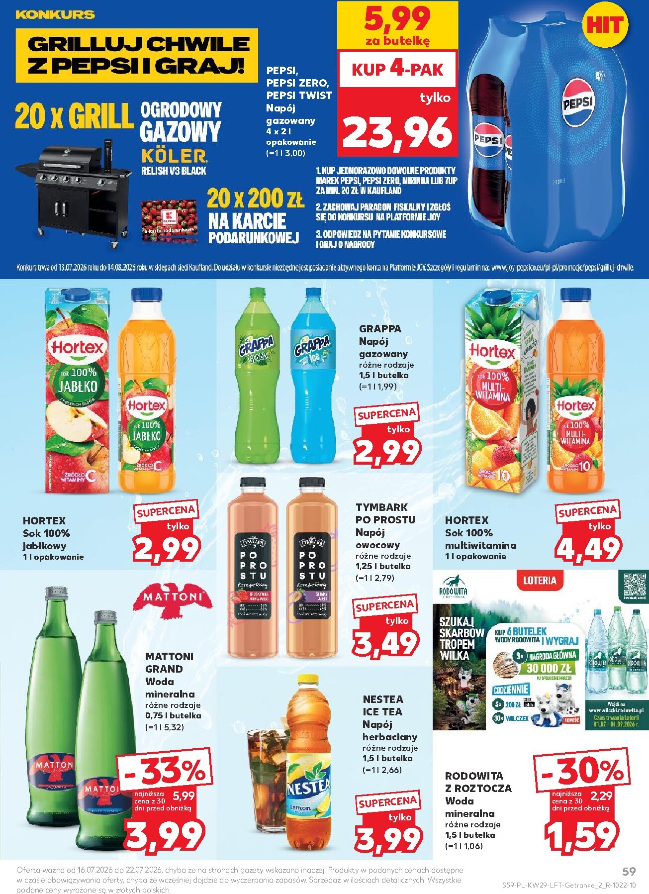kaufland - Nowa gazetka Kaufland ważna od 16.07.2026 do 22.07.2026 - page: 59