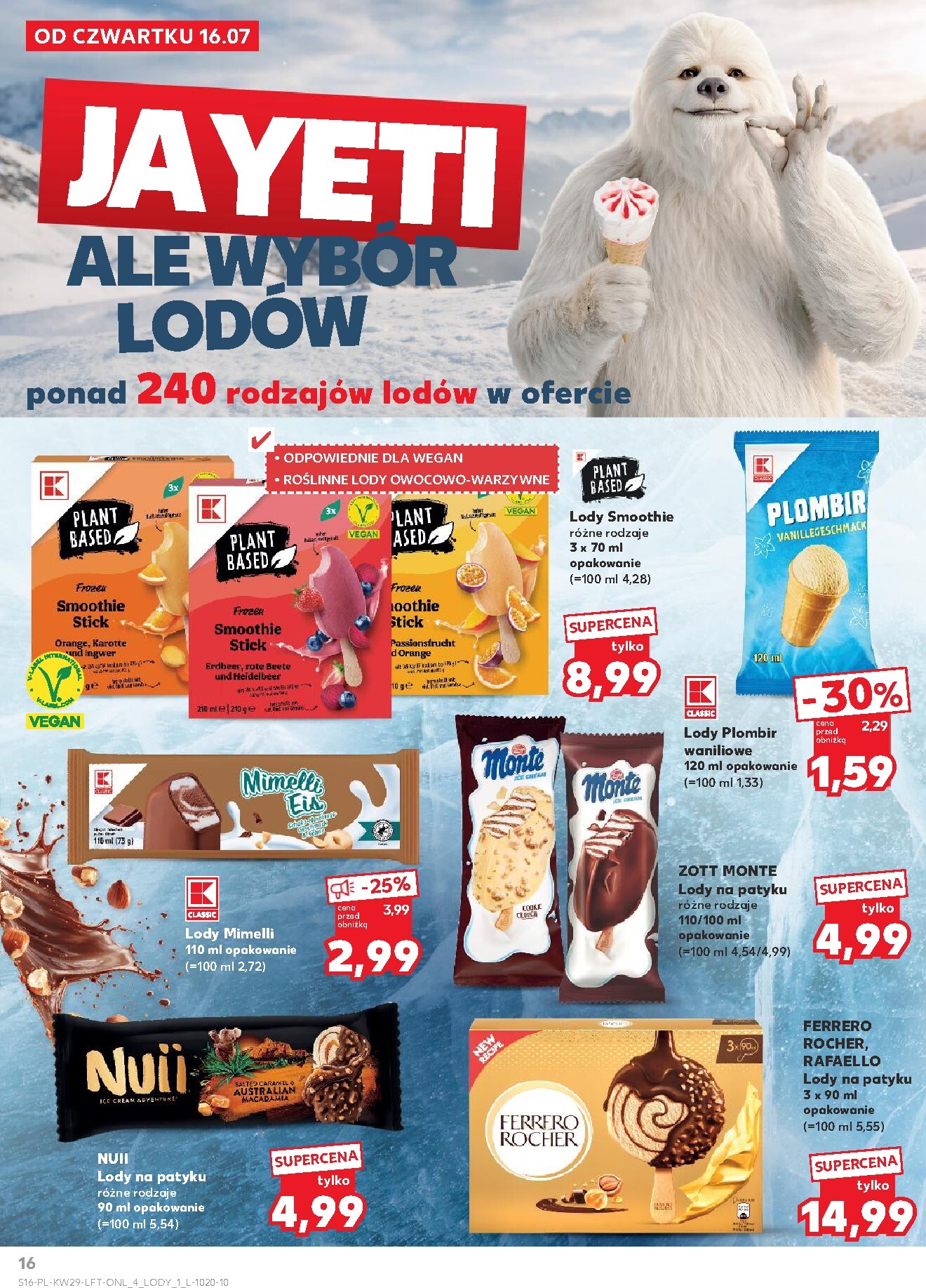 kaufland - Nowa gazetka Kaufland ważna od 16.07.2026 do 22.07.2026 - page: 16