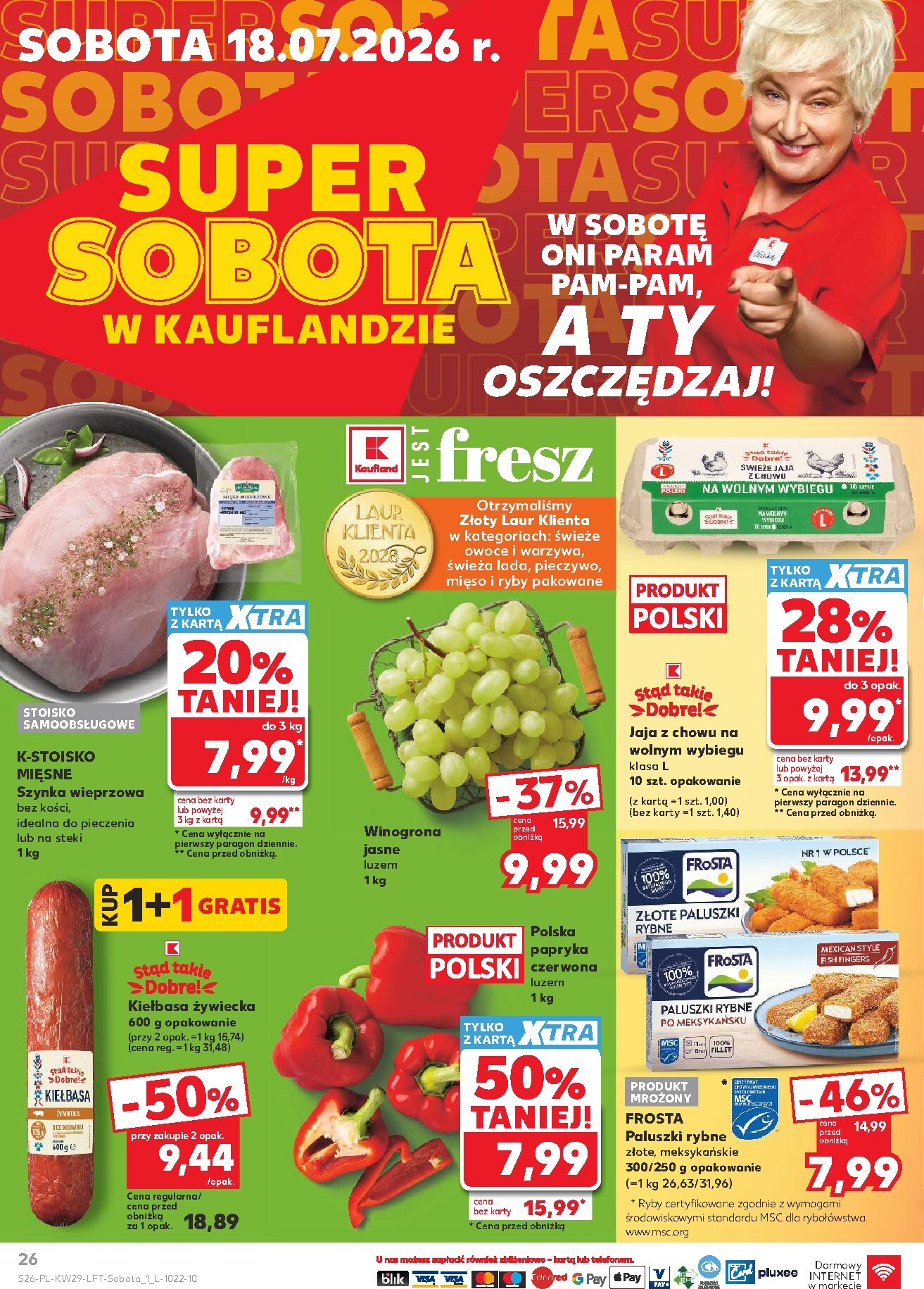 kaufland - Nowa gazetka Kaufland ważna od 16.07.2026 do 22.07.2026 - page: 26