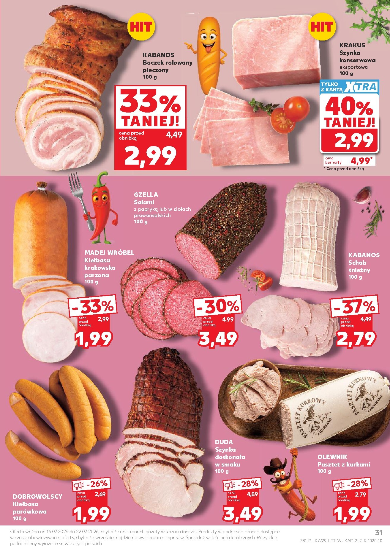 kaufland - Nowa gazetka Kaufland ważna od 16.07.2026 do 22.07.2026 - page: 31