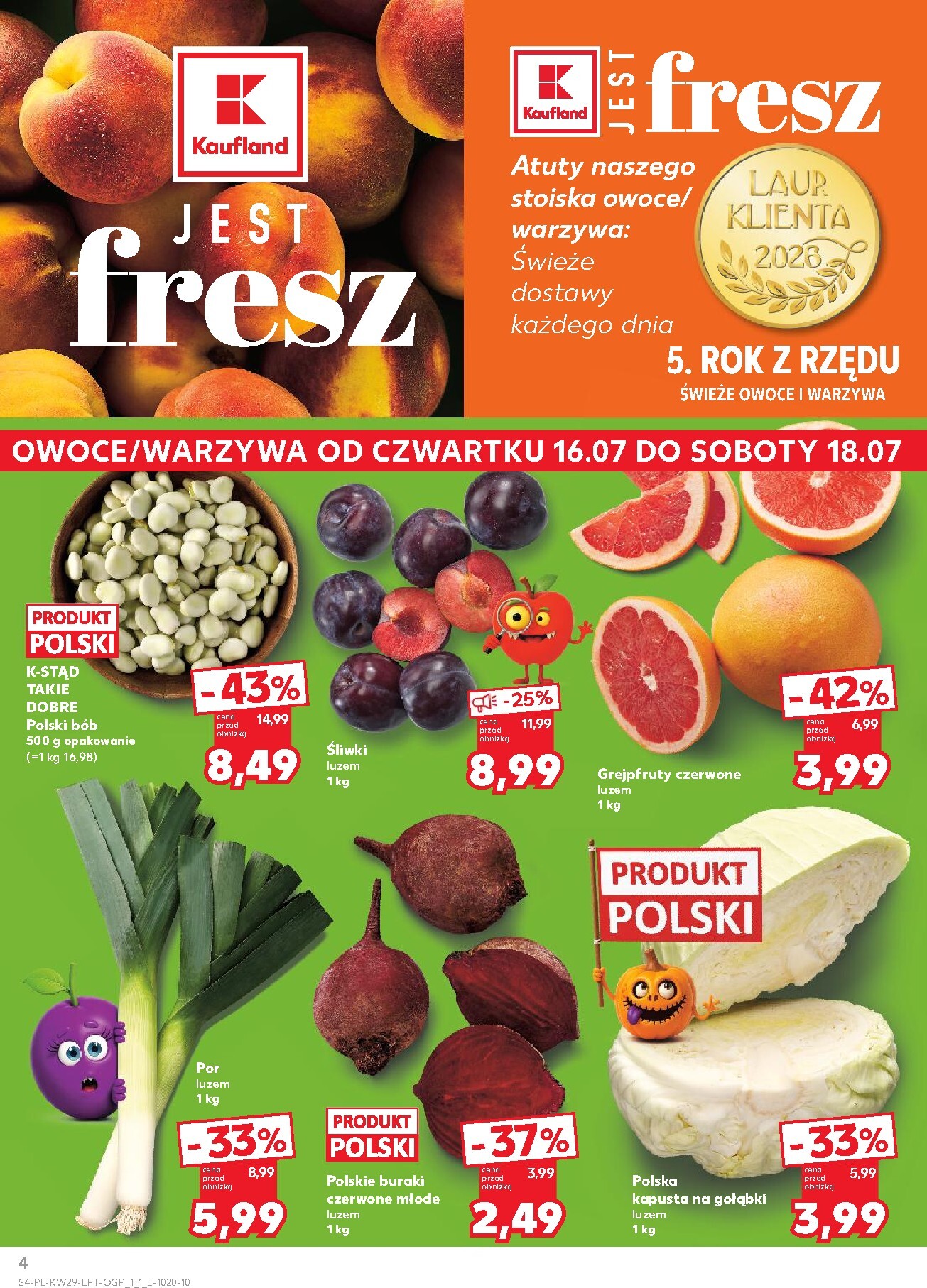 kaufland - Nowa gazetka Kaufland ważna od 16.07.2026 do 22.07.2026 - page: 4