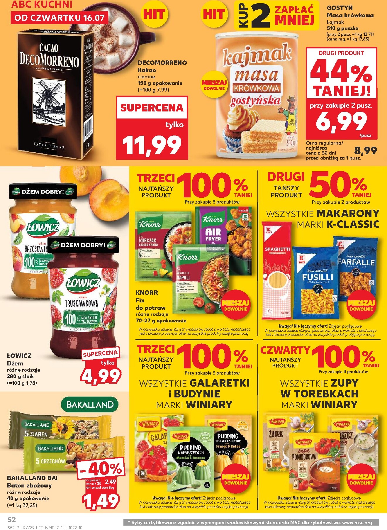 kaufland - Nowa gazetka Kaufland ważna od 16.07.2026 do 22.07.2026 - page: 52