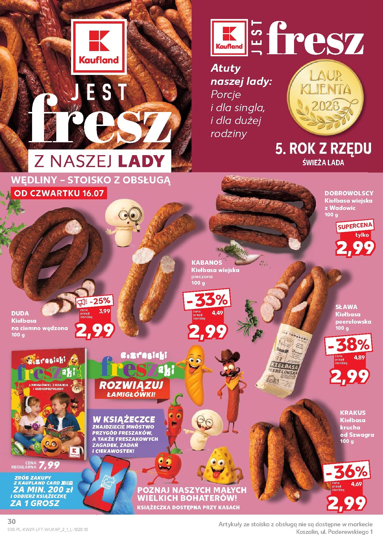 kaufland - Nowa gazetka Kaufland ważna od 16.07.2026 do 22.07.2026 - page: 30