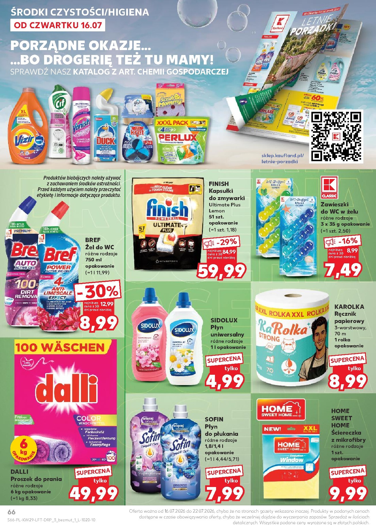 kaufland - Nowa gazetka Kaufland ważna od 16.07.2026 do 22.07.2026 - page: 66